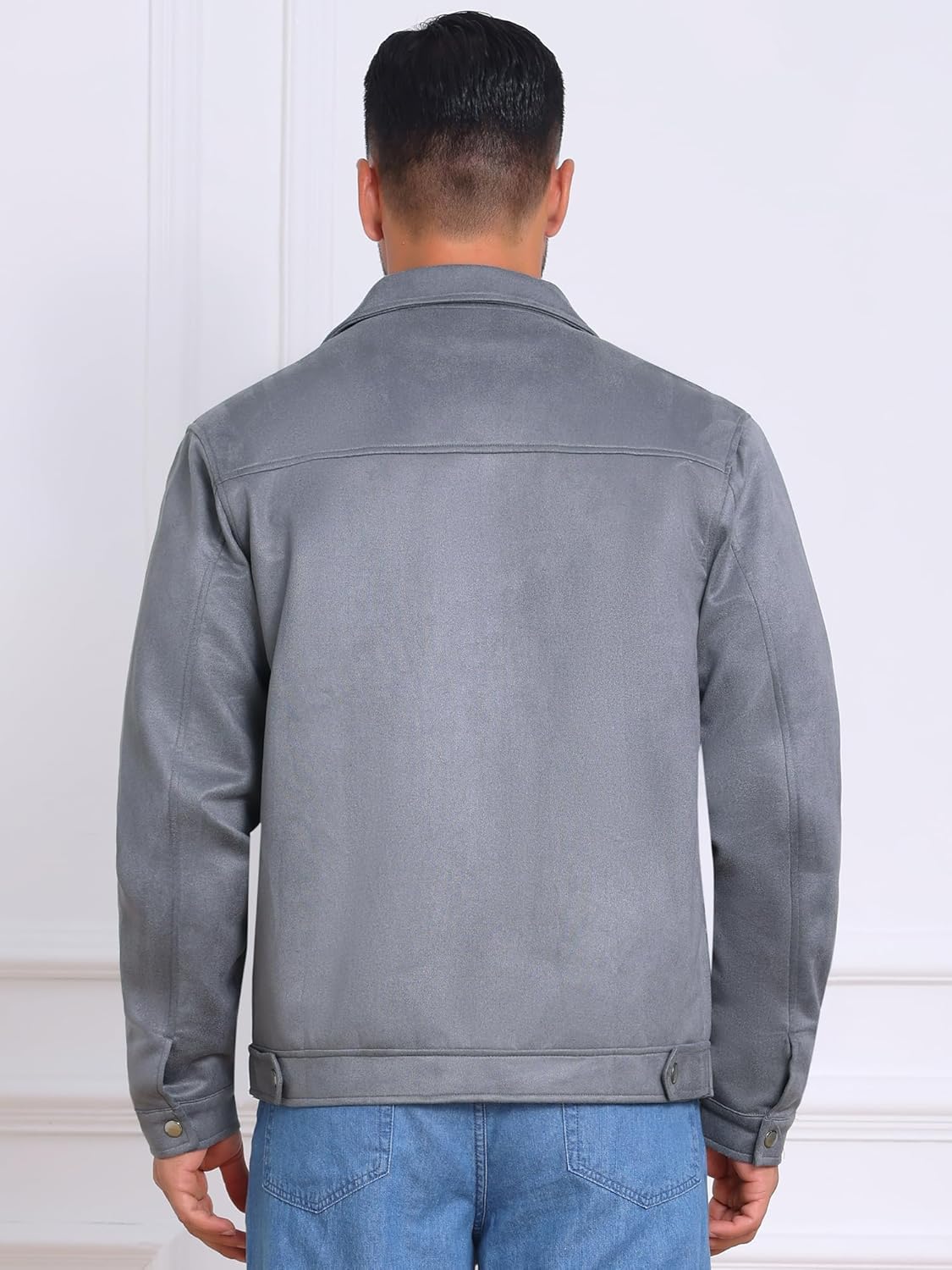 Casaco masculino casual com gola e zíper para uso ao ar livre jaqueta de camurça vintage em promoção! Veja a oferta e mais achadinhos de Jaquetas & Casacos 3 Hoje é o melhor dia para comprar Casaco masculino casual com gola e zíper para uso ao ar livre jaqueta de camurça vintage com aquele preço maroto! Promoção! Aproveite a oferta! 3