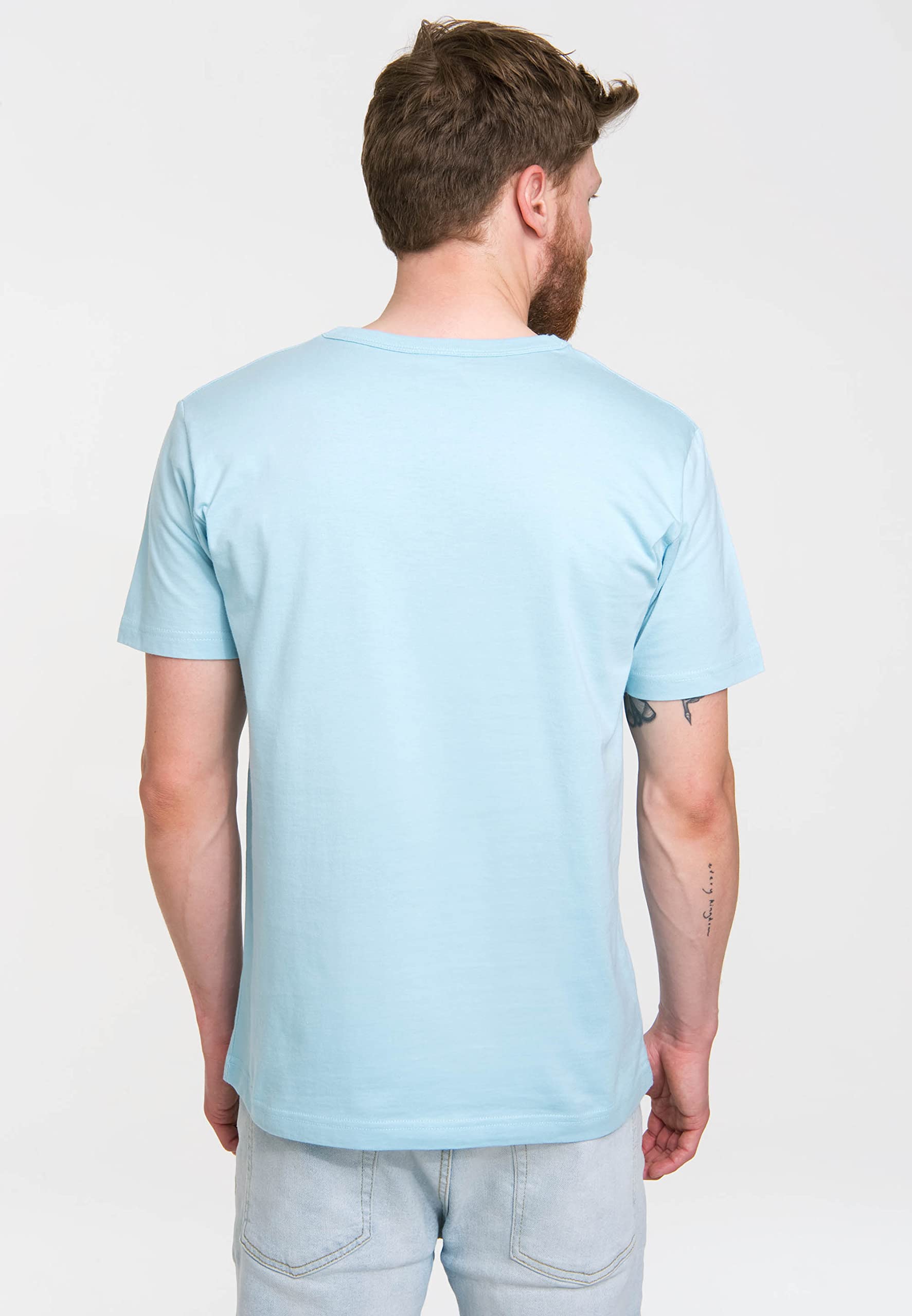 Logoshirt® Sesamstraße Krümelmonster T-Shirt Damen & Herren | Offiziell lizenzierter Sesamstrasse-Fanartikel, weiche Baumwolle, lustiges T-Shirt für Krümelmonster-Fans, hochwertiger Print