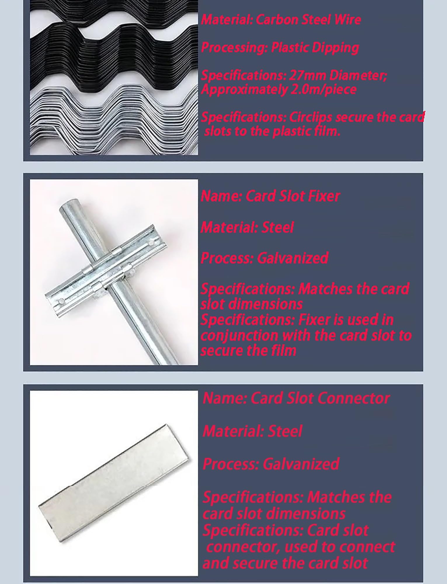 Wiggle Wire, Szklarnia Ścieżka Filmowa Otwór Kanału Blokada Wiggle Wire, Zaciski Ramowe dla Ogrodników Rolników DIY, 60 m Stop aluminium 1,0 mm