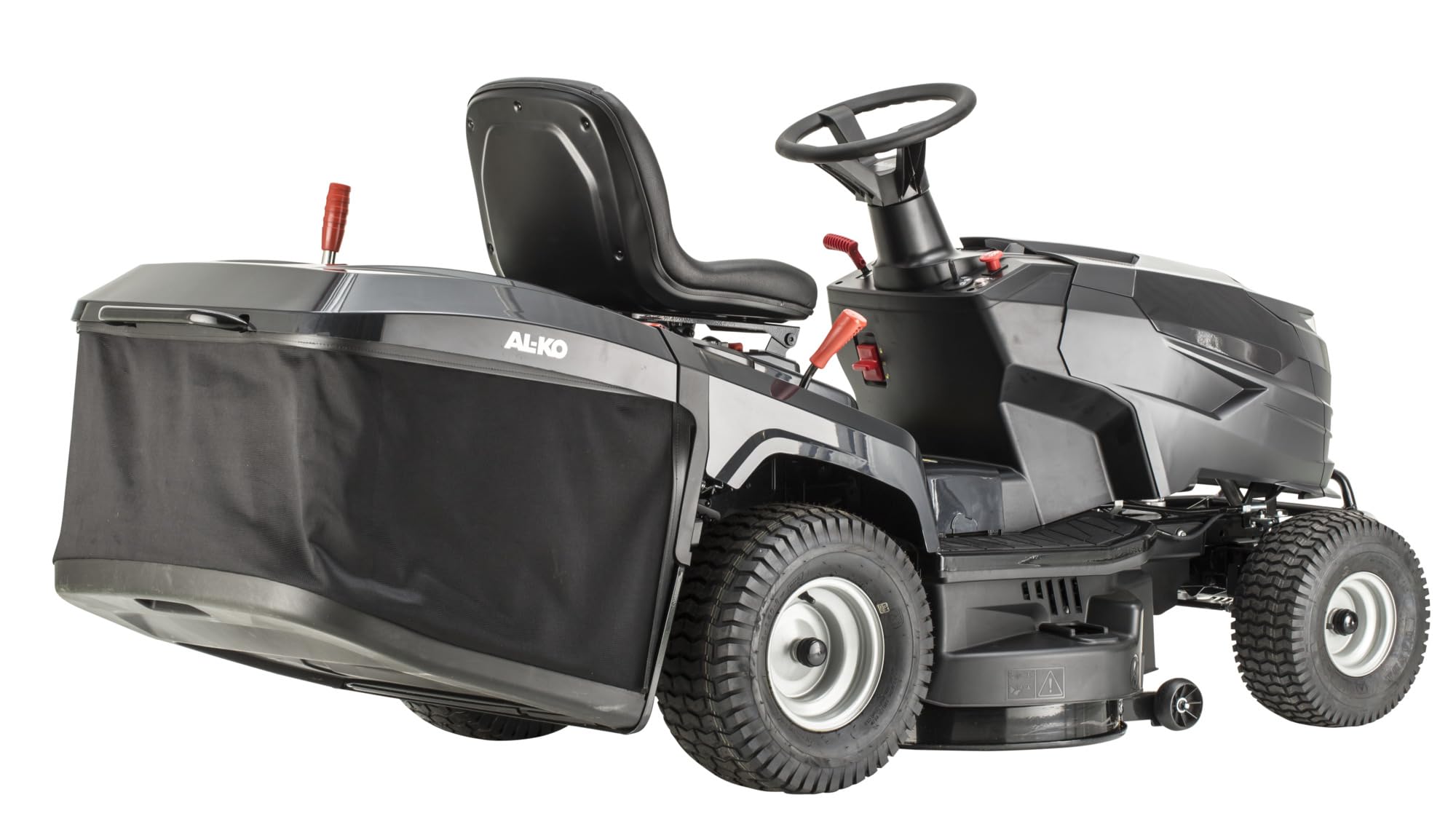 AL-KO Benzin-Rasentraktor Easy 13-86.6 M-A, 7.2 kW Motorleistung, 86 cm Schnittbreite, Heckauswurf mit Fangbox 250 L, für Rasenflächen bis 3500 m²