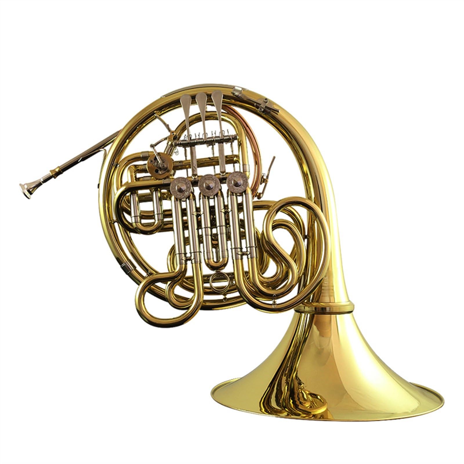4-key Double Row Split French Horn Instrument B Flat To F Professional French Horn With Accessories French Horn Instrument - Image 5