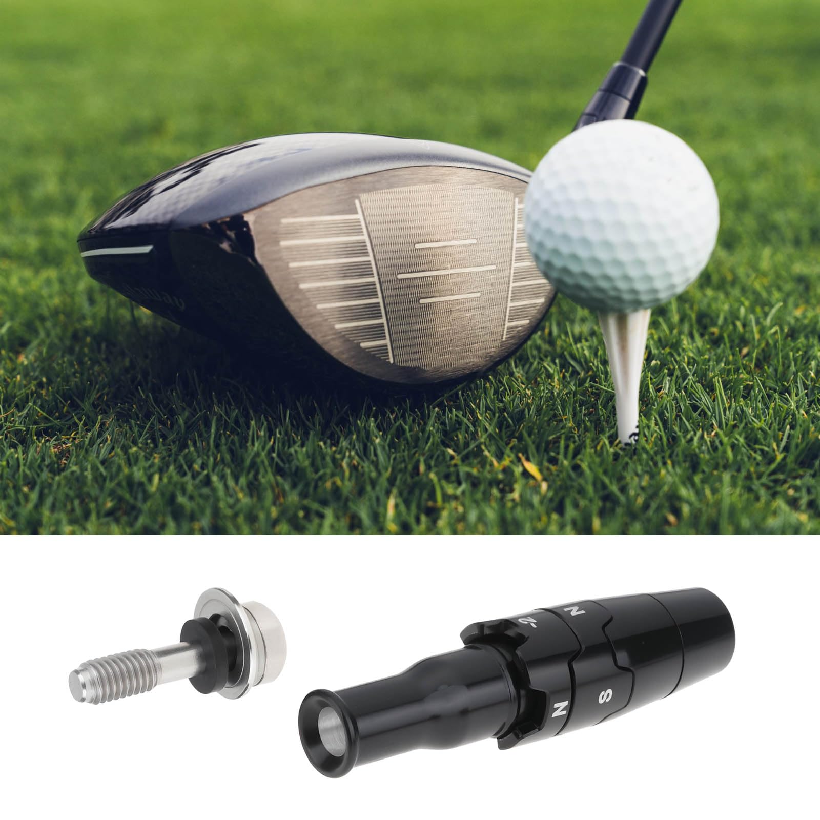ECSiNG Golf Schaftadapter 0,350 Zoll Kompatibel mit Callaway Ai Smoke Paradym Mavrik Rogue Driver und Fairwayhölzer