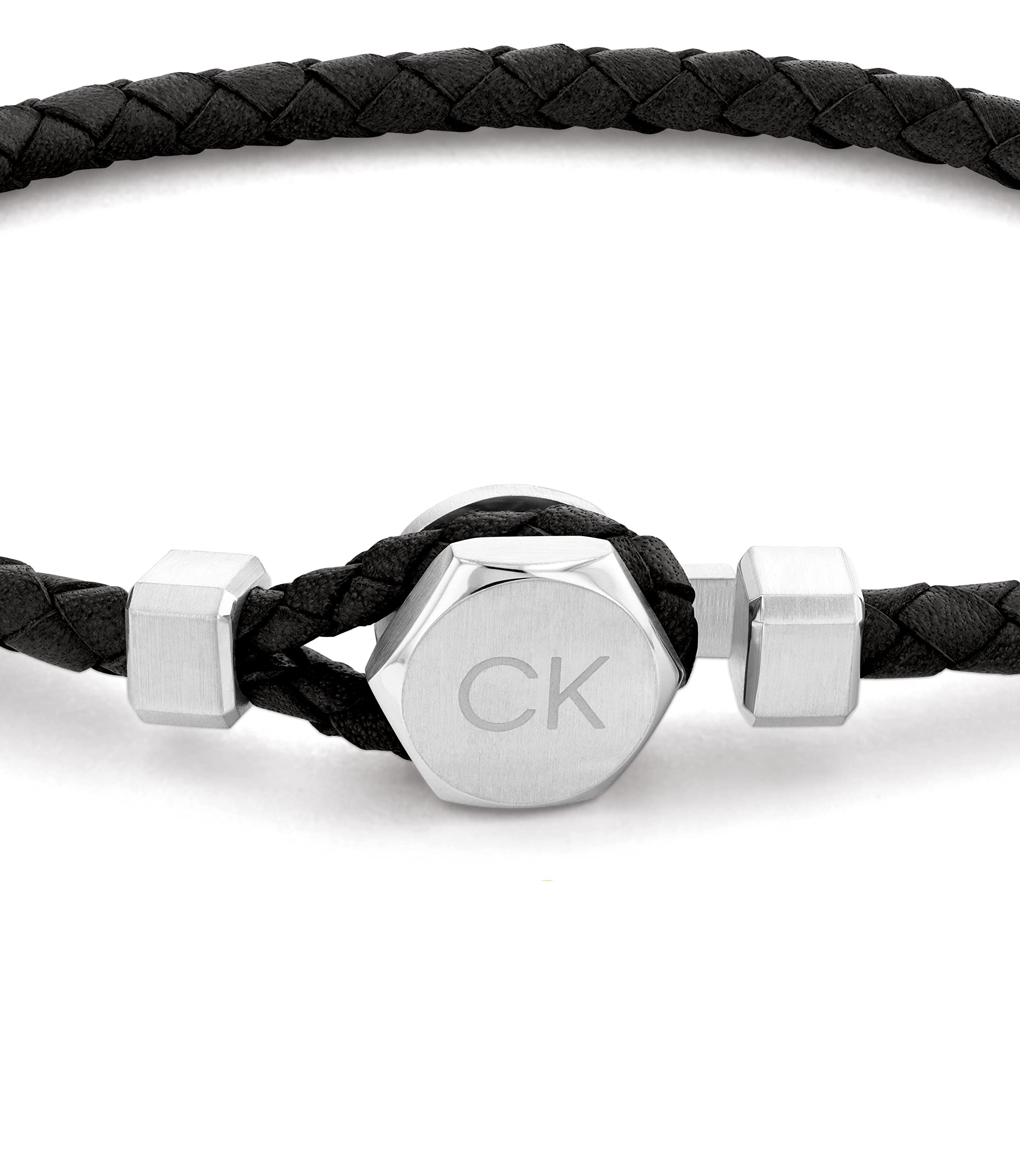 Calvin Klein Męskie bransoletki skórzane z kolekcji LATCH, Jeden rozmiar, Skóra, Bez kamieni szlachetnych