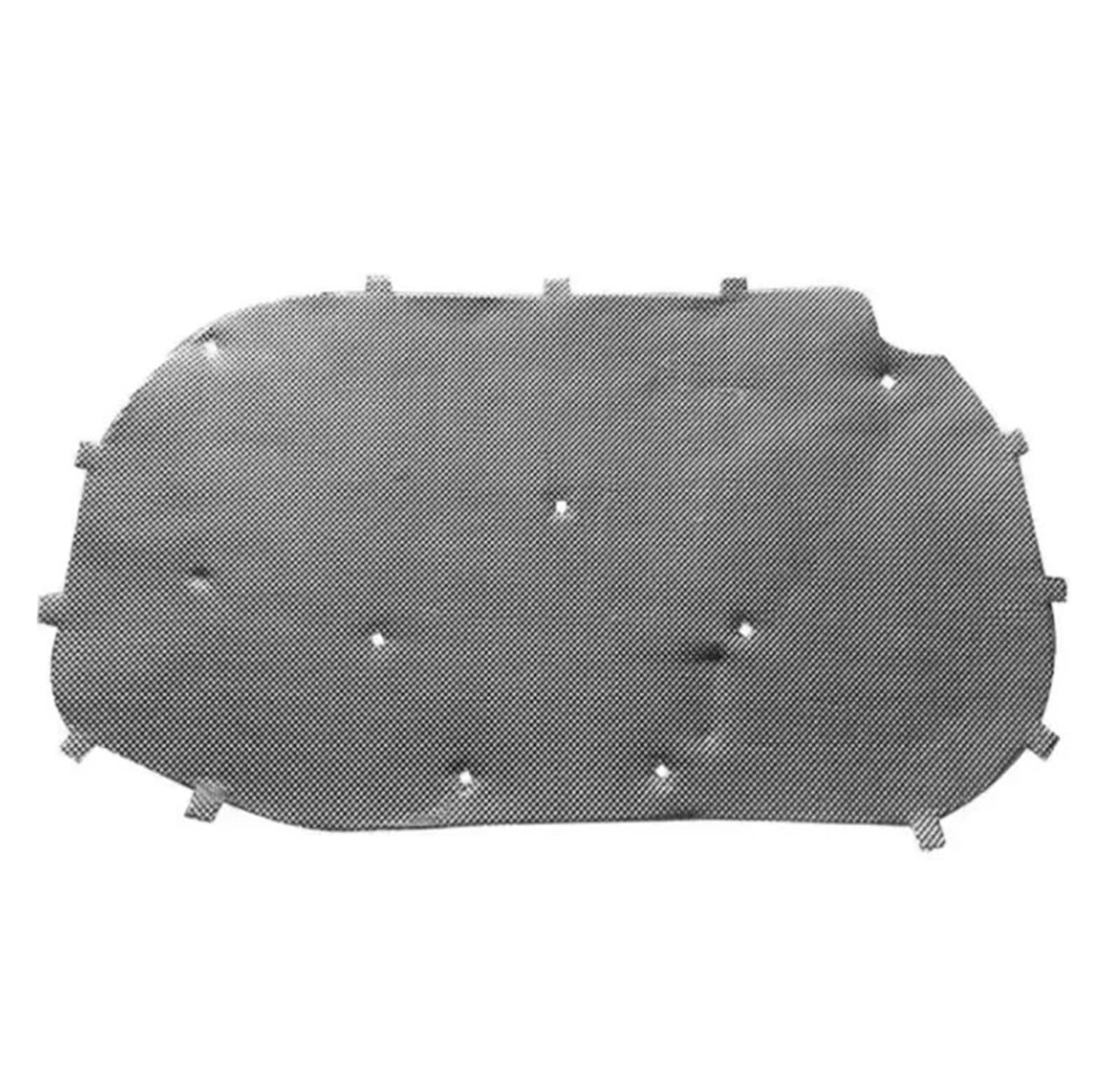 Qopuynh Front All Aluminum Heat Sound Insulation Cotton For Scirocco Mk3 2009-2017 Car Engine Hood Pad Sound Mat Heat Insulation Cotton Cover Accessories