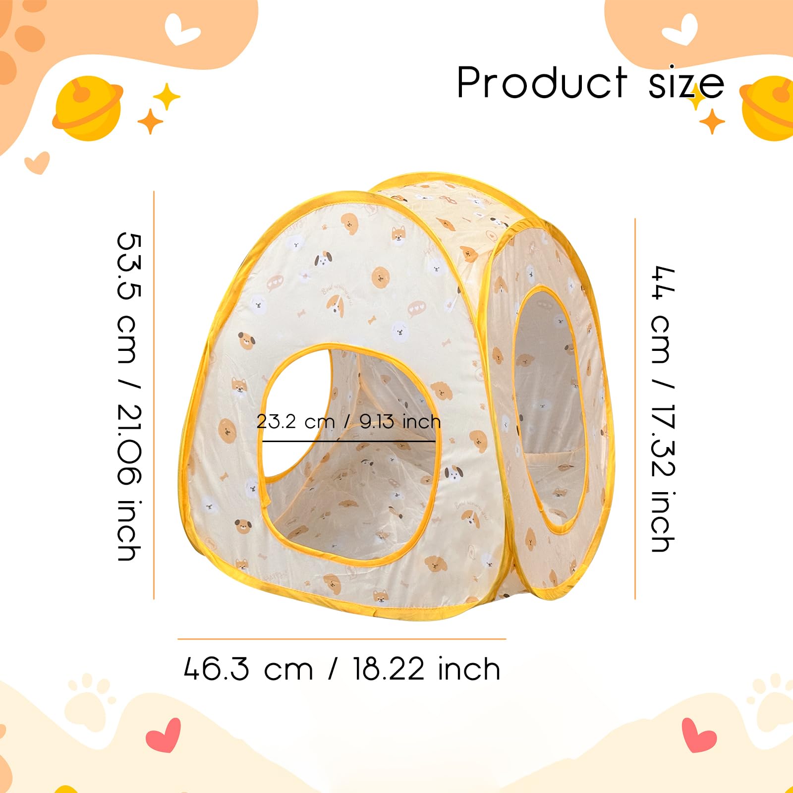 Andiker Cat Pop Up Tent - Image 2