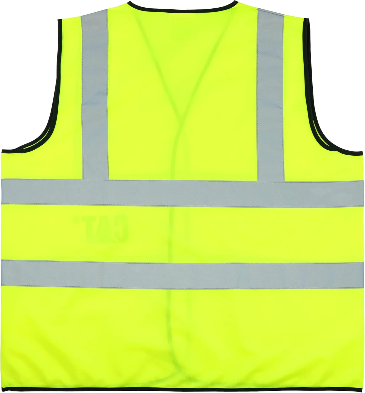 CAT® CAT0195012X Highly Visible Safety Vest – Fluorescent, XX-Large, Breathable, Lightweight Traffic Vest with Reflective Tape