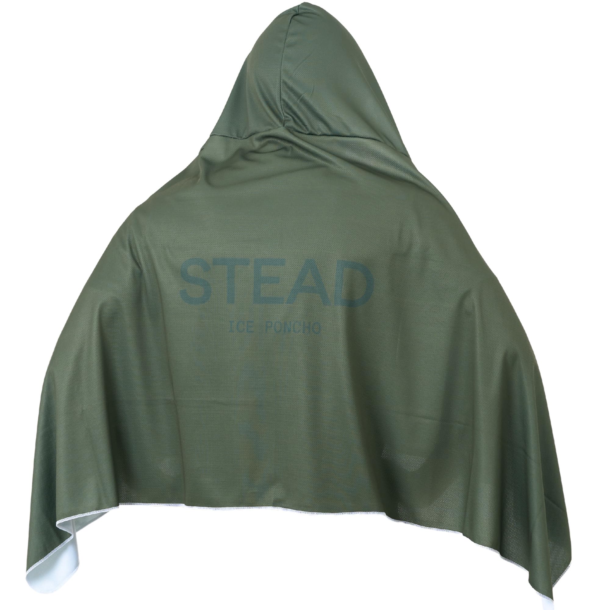 [STEAD] 冷感アイスポンチョ 冷却タオル｜熱中症対策 スポーツ観戦 夏フェ…