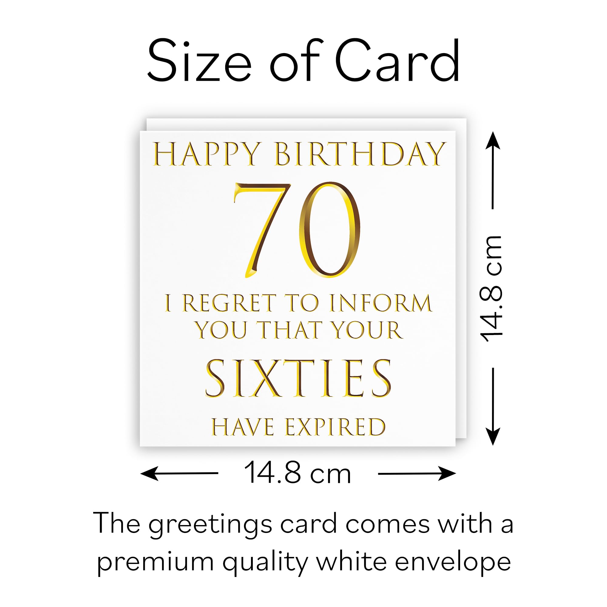 Biglietto Auguri 40° Compleanno Per Genero: "I Regret To Inform You That Your Thirties Have Expired" - Hunts England