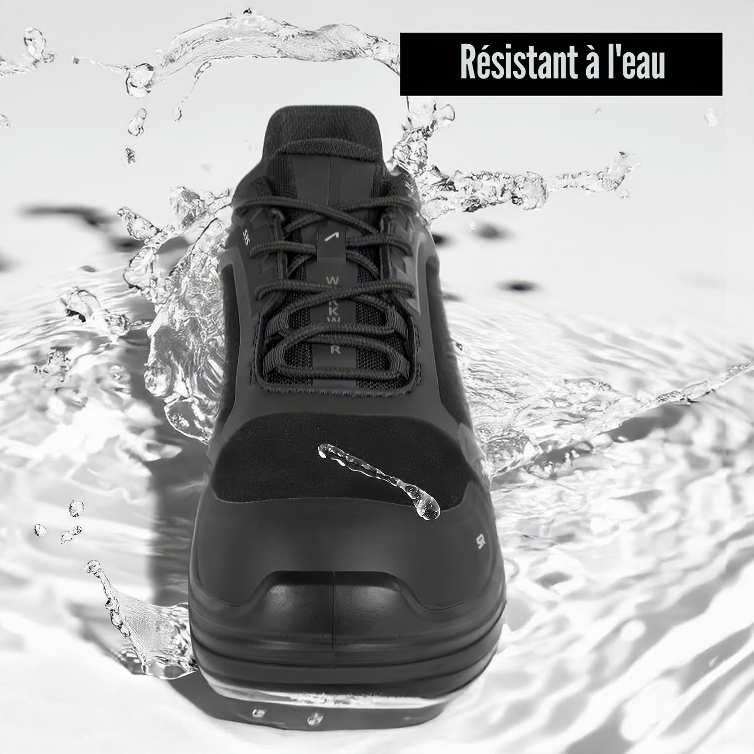 ACE Constructor S3 Chaussures de Travail - Légères, résistant à l'eau & étanches - Chaussures de sécurité pour Femmes & Hommes