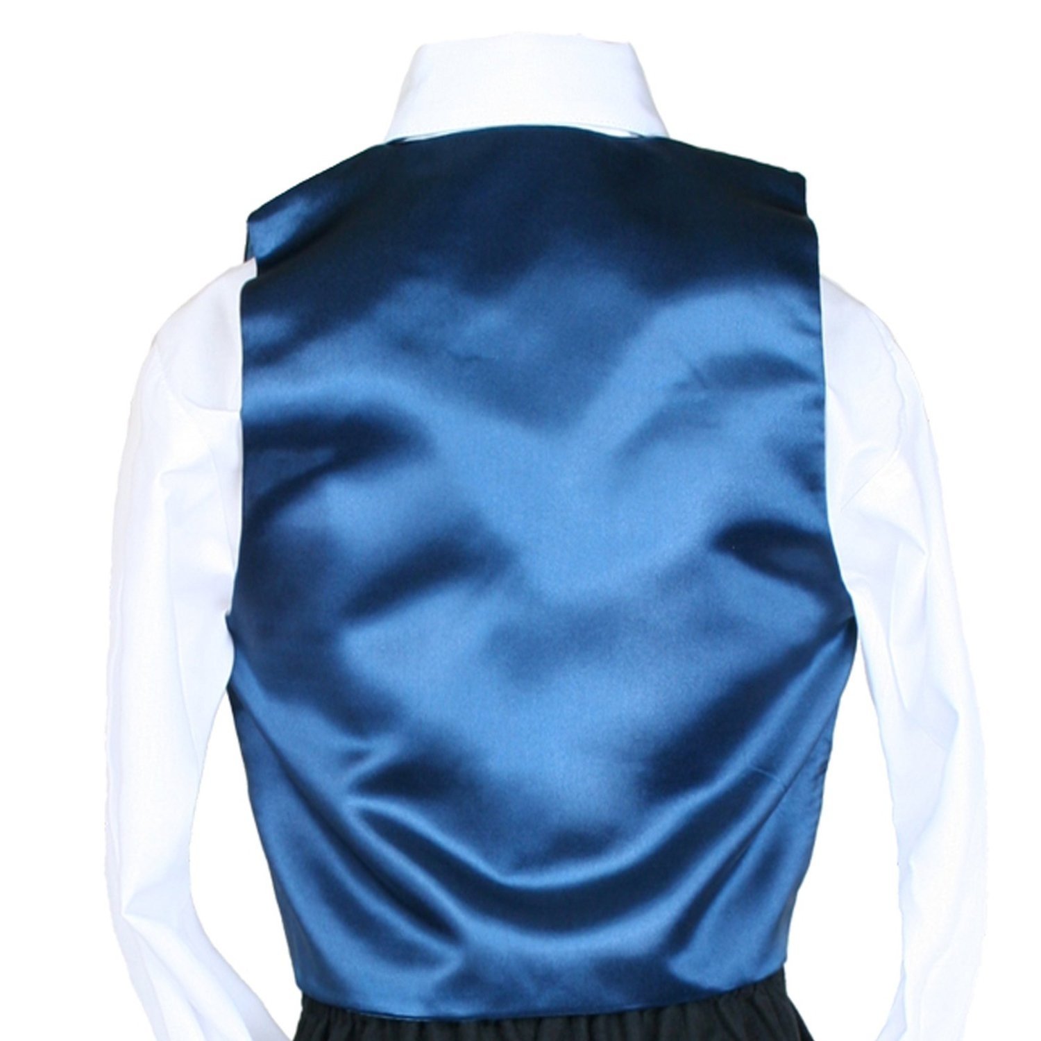 2pc Green Teal Bow Tie Vest Set Boy Wedding Party Graduation Formal Suit Sm-20 (5)