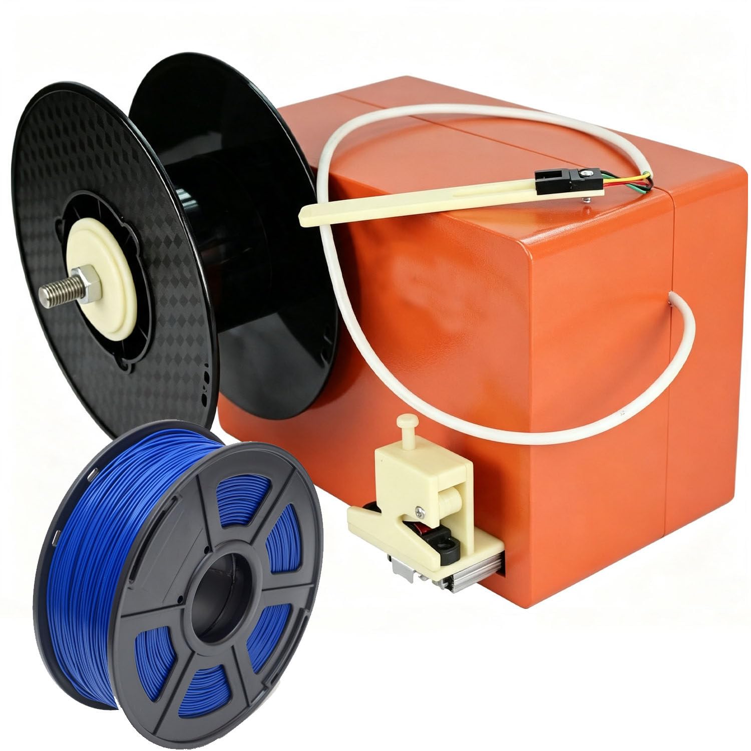 Tragbarer DowPie 3D Extruder für Filament-Recycling FiberWinding-110v | Thermoplast Granulat Extruder, produziert standardisiertes 1,75 mm & 3 mm 3D-Druckfilament