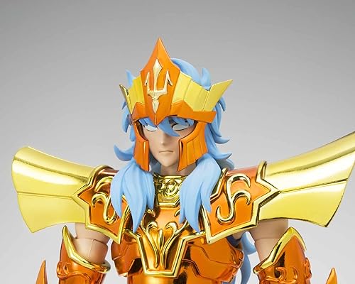 Miniatura 3 de Bandai Saint Cloth Myth EX Saint Seiya Emperador Poseidon Imperial Sloan Set Acerca de 7.087 in ABS & PVC & Die cast pintado figura móvil (Poseidon