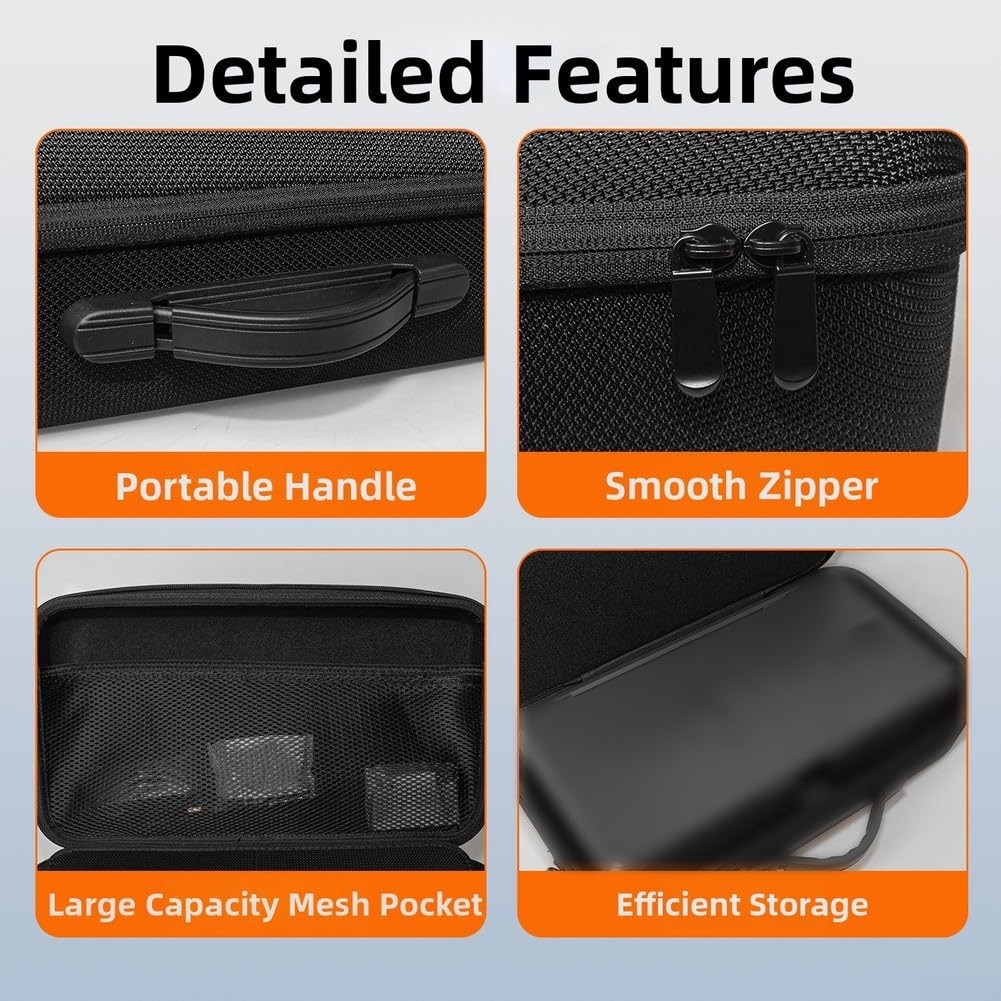 Borsa antiurto in EVA compatibile con stampanti portatili HP 200 e 250, design pratico per il trasporto quotidiano (B)