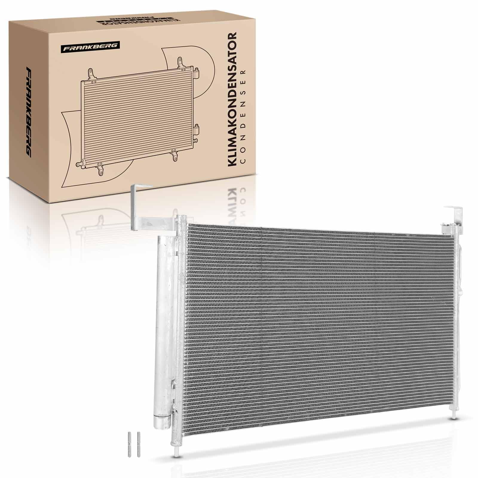 Frankberg Klimatyzator kondensatorowy kompatybilny z H-1 Cargo TQ 2.5 CRDi Diesel 2008-2022 H-1 Travel TQ 2.5 CRDi Diesel 2008-2022 zamiennik 976064H000