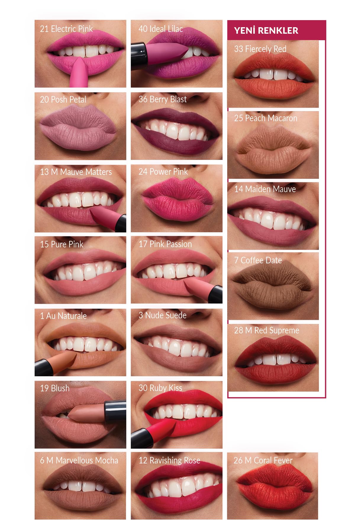 Avon Ultra Mat Ruj - Marvellous Mocha