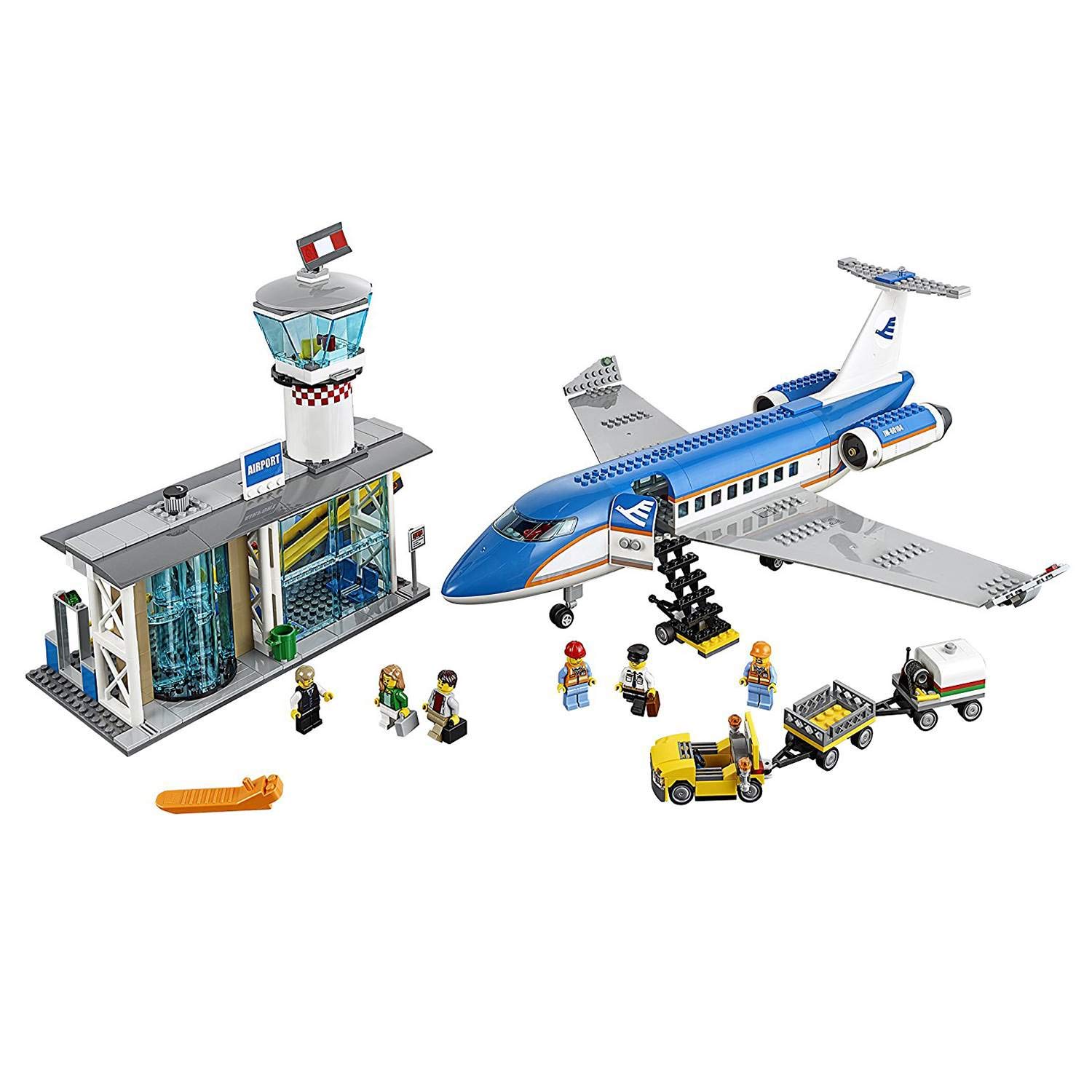 LEGOCity Airport 60104 Airport Passenger Terminal Building Kit (694 Piece)