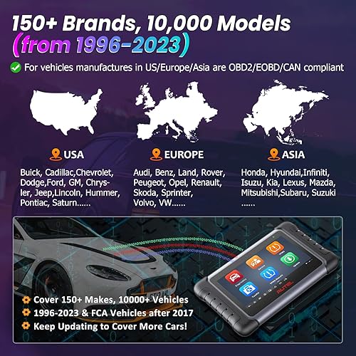 Miniatura 17 de Autel Escáner MaxiCOM MK808Z-BT - Igual que MK808BT Pro, Android 11 Herramienta de escaneo de control bidireccional, actualizado