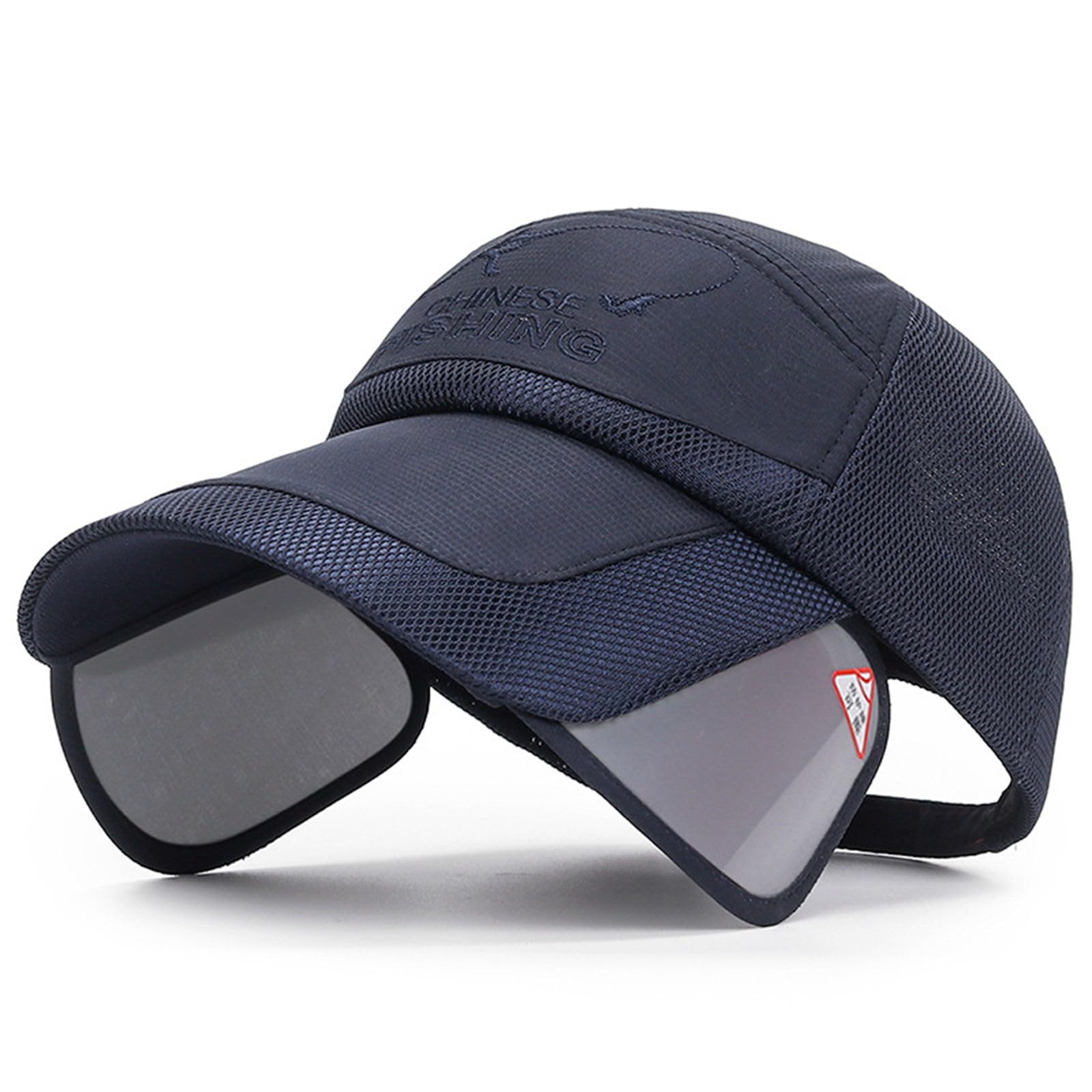CAZSTYK Sun Protections Hat for Men and Women Extended Brim Baseball Caps Breathable Hat for Outdoor Hiking Fishing Protections Fishing Baseball Caps
