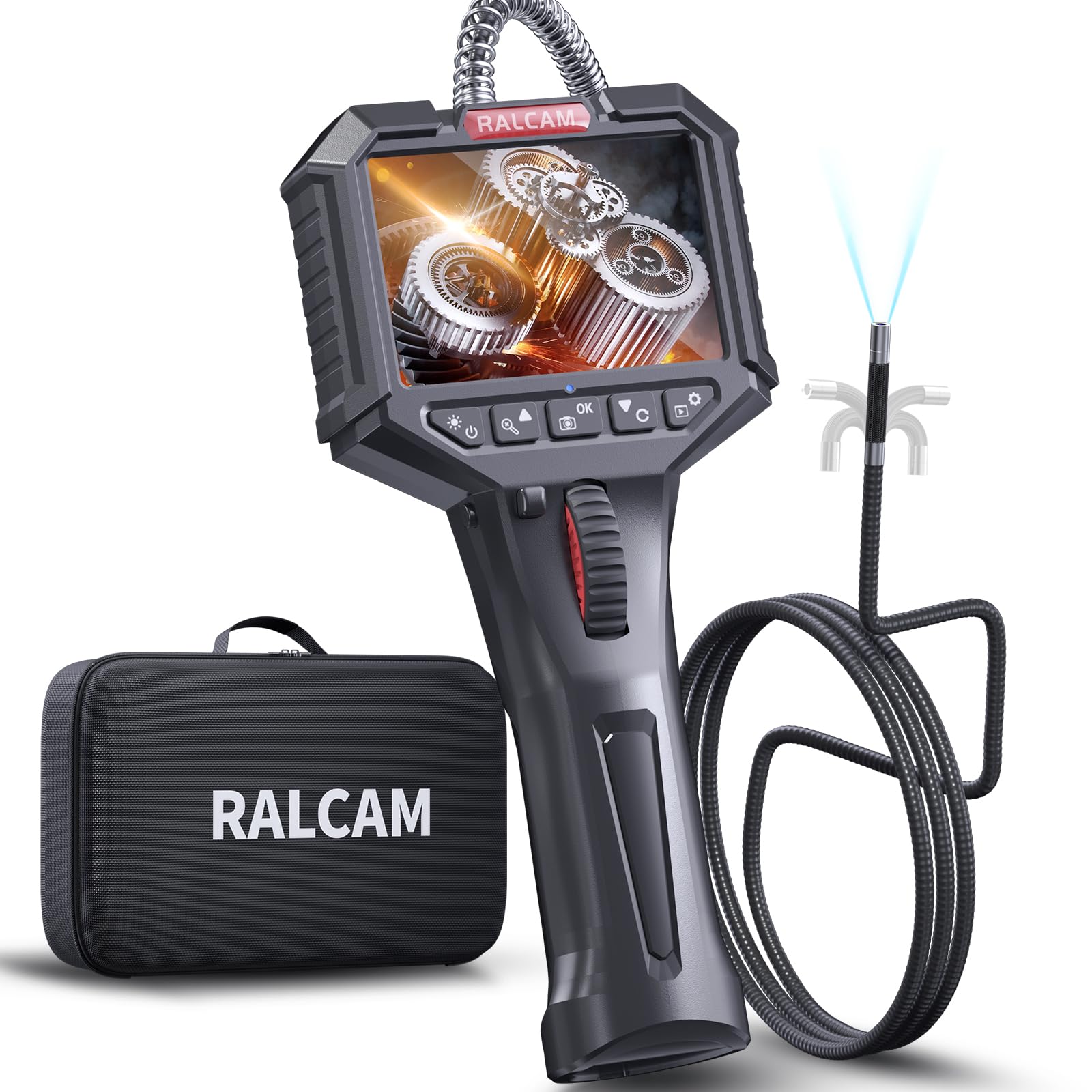 ralcam caméra endoscope industrielle 8