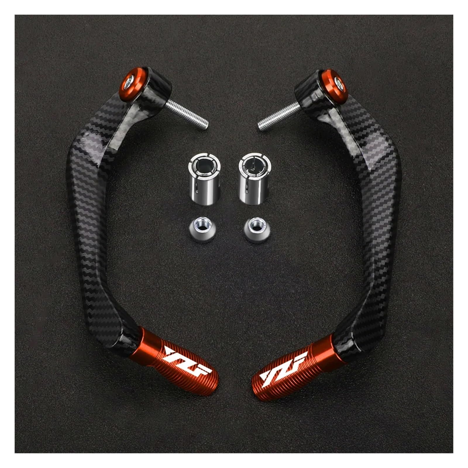DOYUBVCW Motorcycle Lever Guards Handgrip for YZF R1 R3 R6 YZFR3 YZF-R1 YZF-R3 YZF-R6 R125 R25 R1M R1S R6S 2024 Motorcycle Brake Clutch Levers Guard Protector