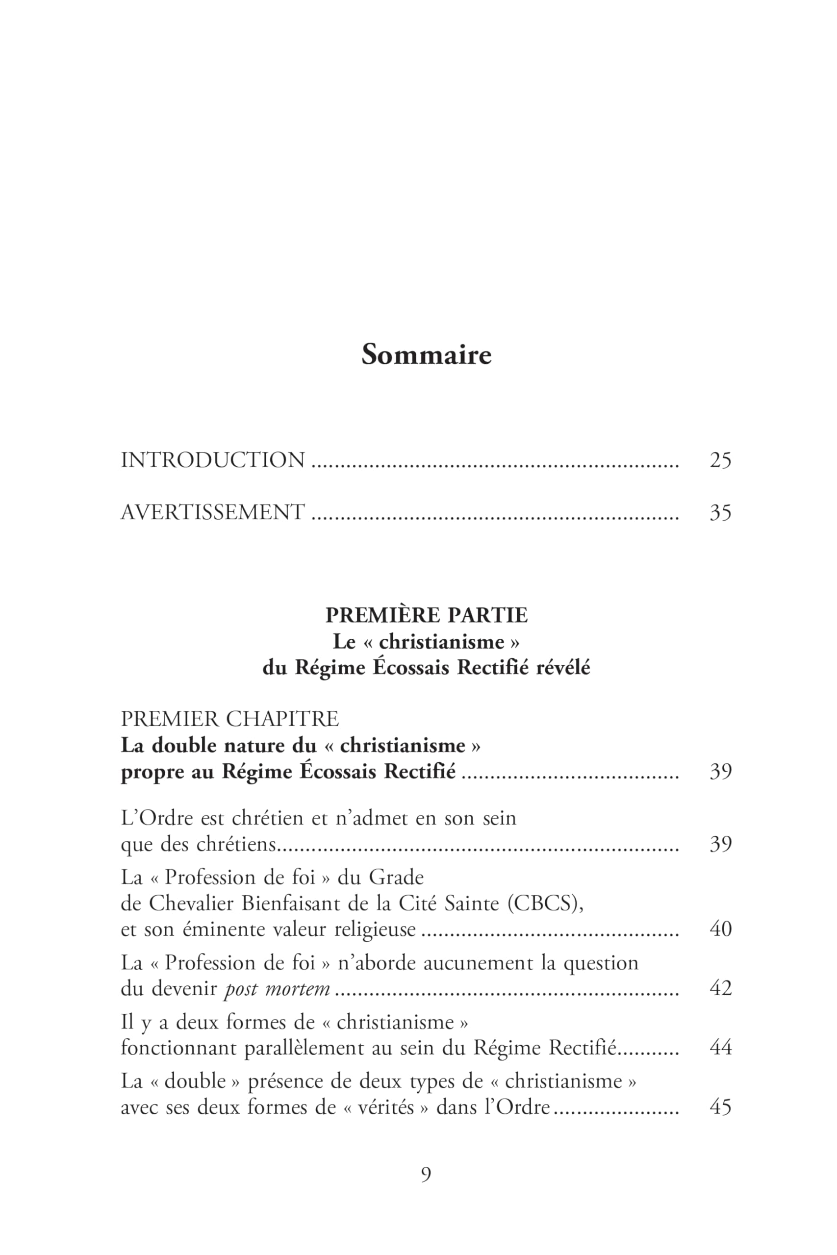 Le christianisme transcendant du Rite Écossais Rectifié - Son origine et ses mystères révélés