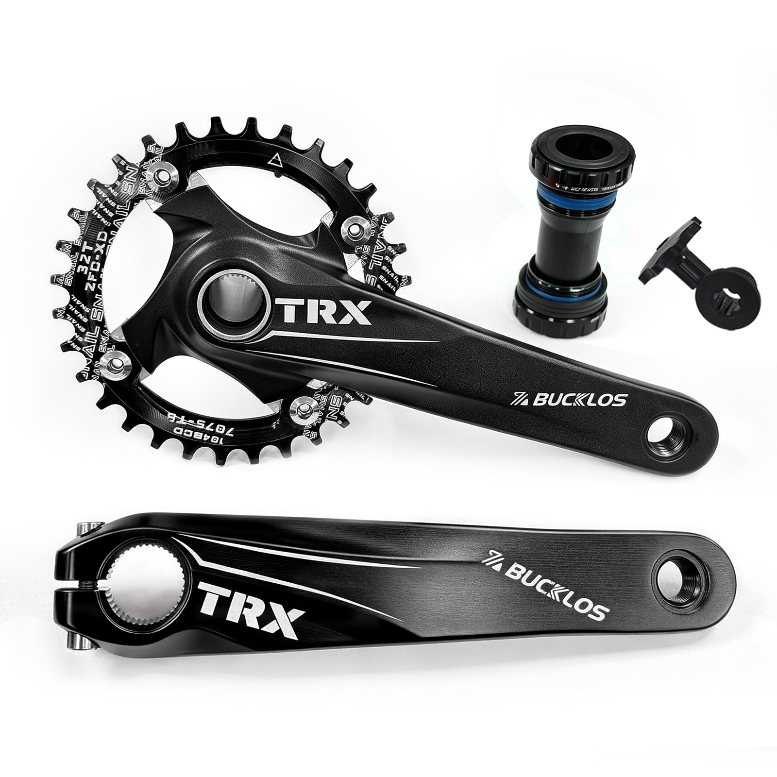 BUCKLOS 104 BCD Hollow Integrated Crankset 170mm