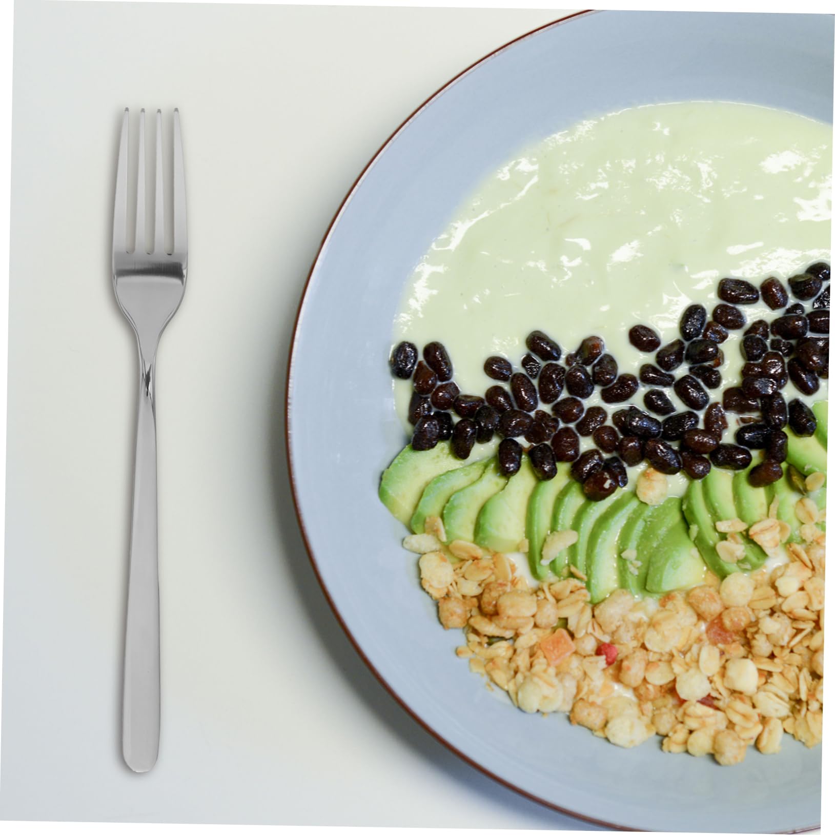 VALICLUD 12stücke Edelstahlgabeln Set mit Salatgabeln Vorspeisengabeln und Dessertgabeln Spülmaschinenfestes Besteck für Zuhause Restaurant und Partys Geeignet für Verschiedene Speisen