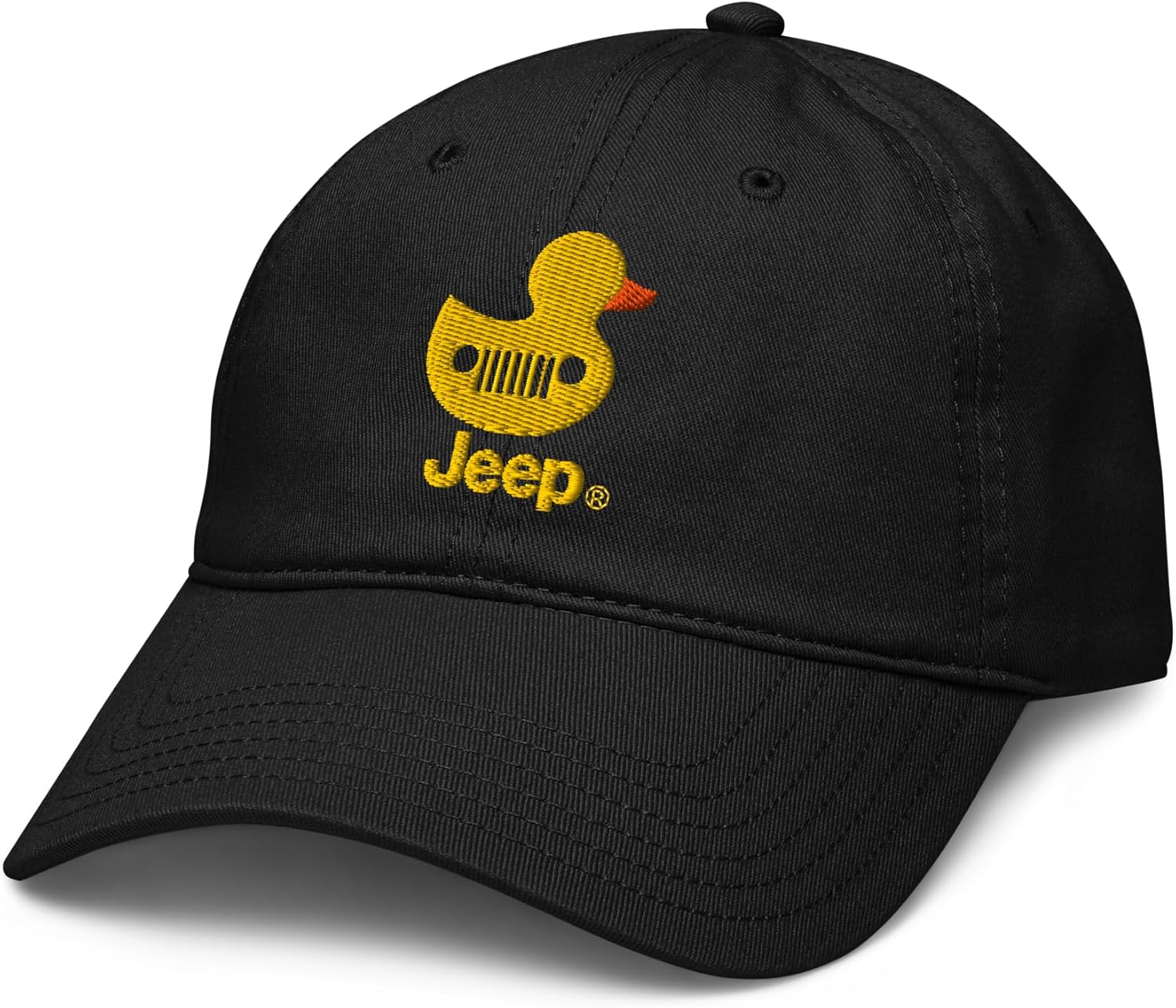 Jeep Embroidered Duck Grille Adjustable Baseball Hat