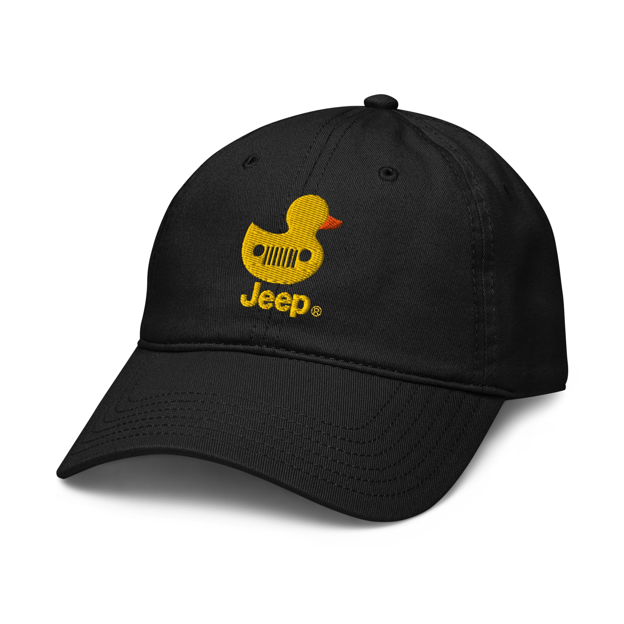 Embroidered Duck Grille Adjustable Baseball Hat