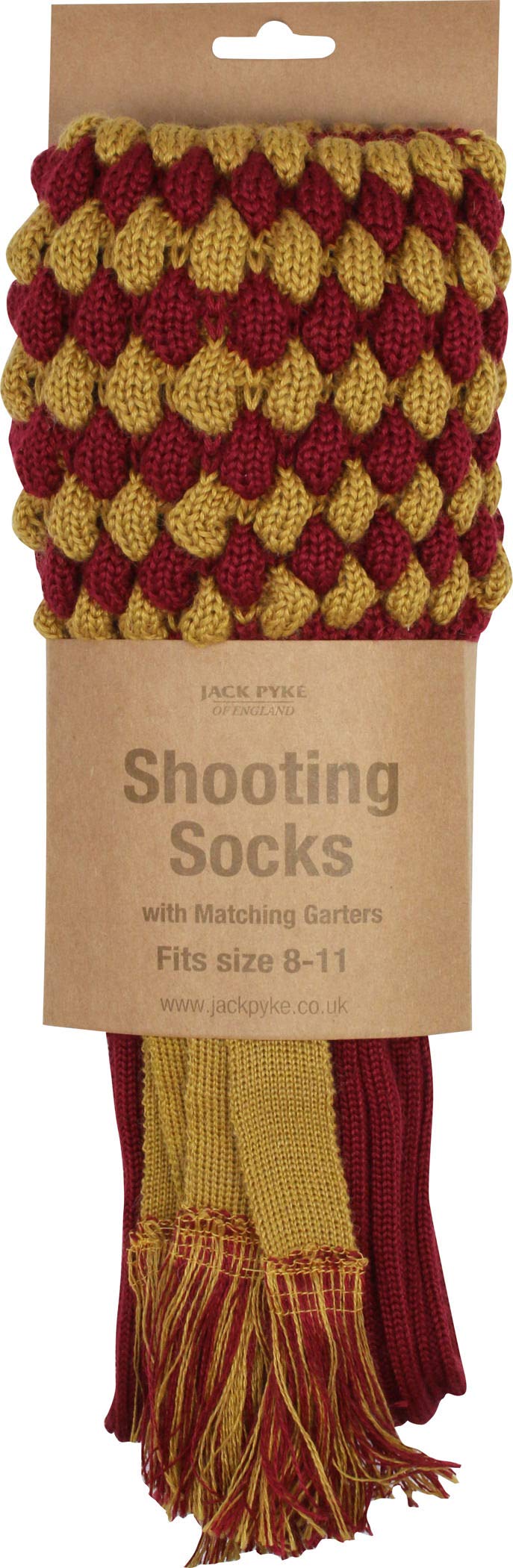Jack Pyke - Chaussettes de Chasse Pebble - avec Garters