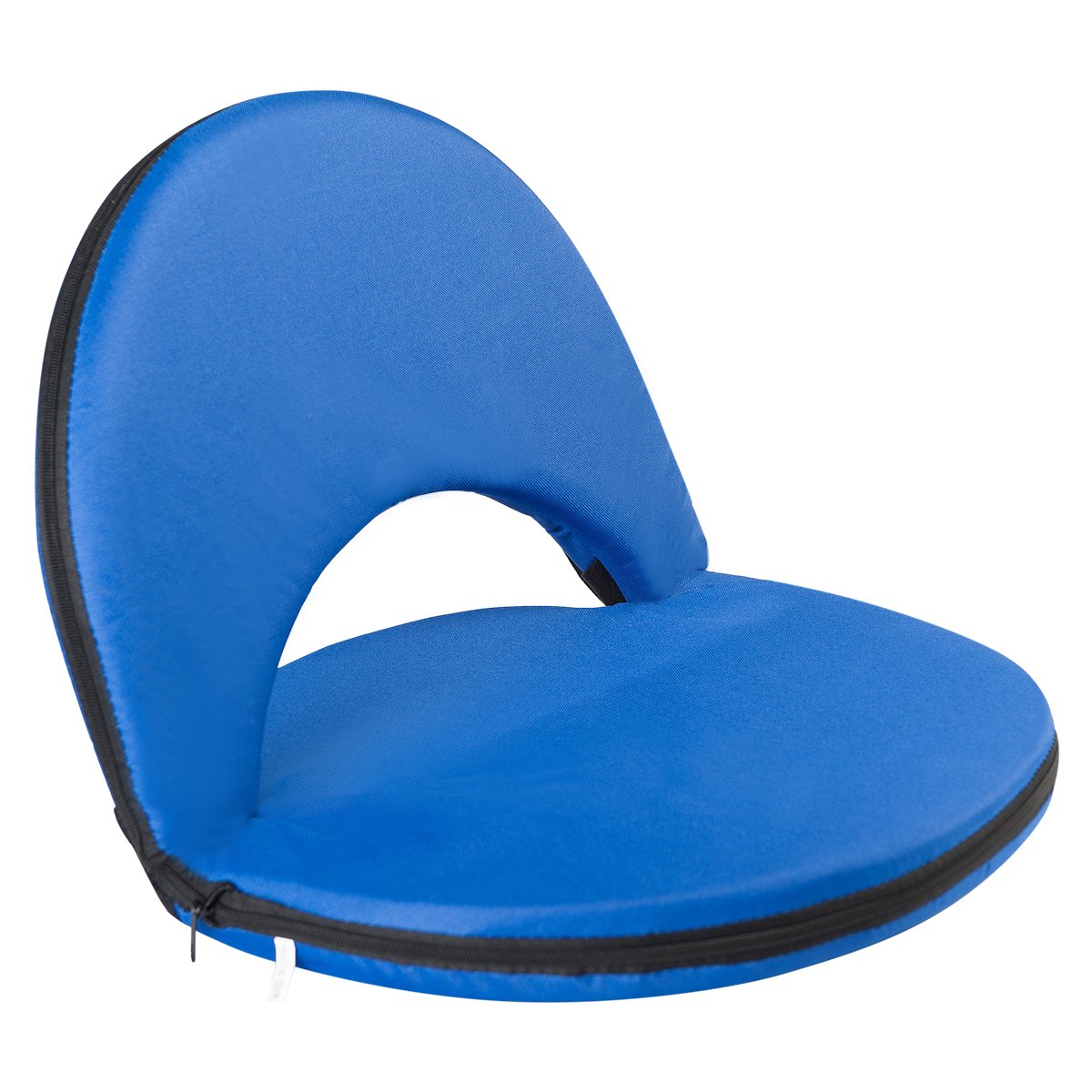 AceLife Stadium Seat Adjustable Recliner Cushion for Bleachers or Benches, Blue
