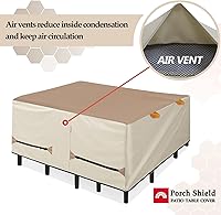 Vista 5 de Porch Shield. Cubierta protectora para mesa de jardín.