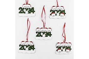 Personalized Christmas Ornaments 2024: Snowman Touches for Holidays