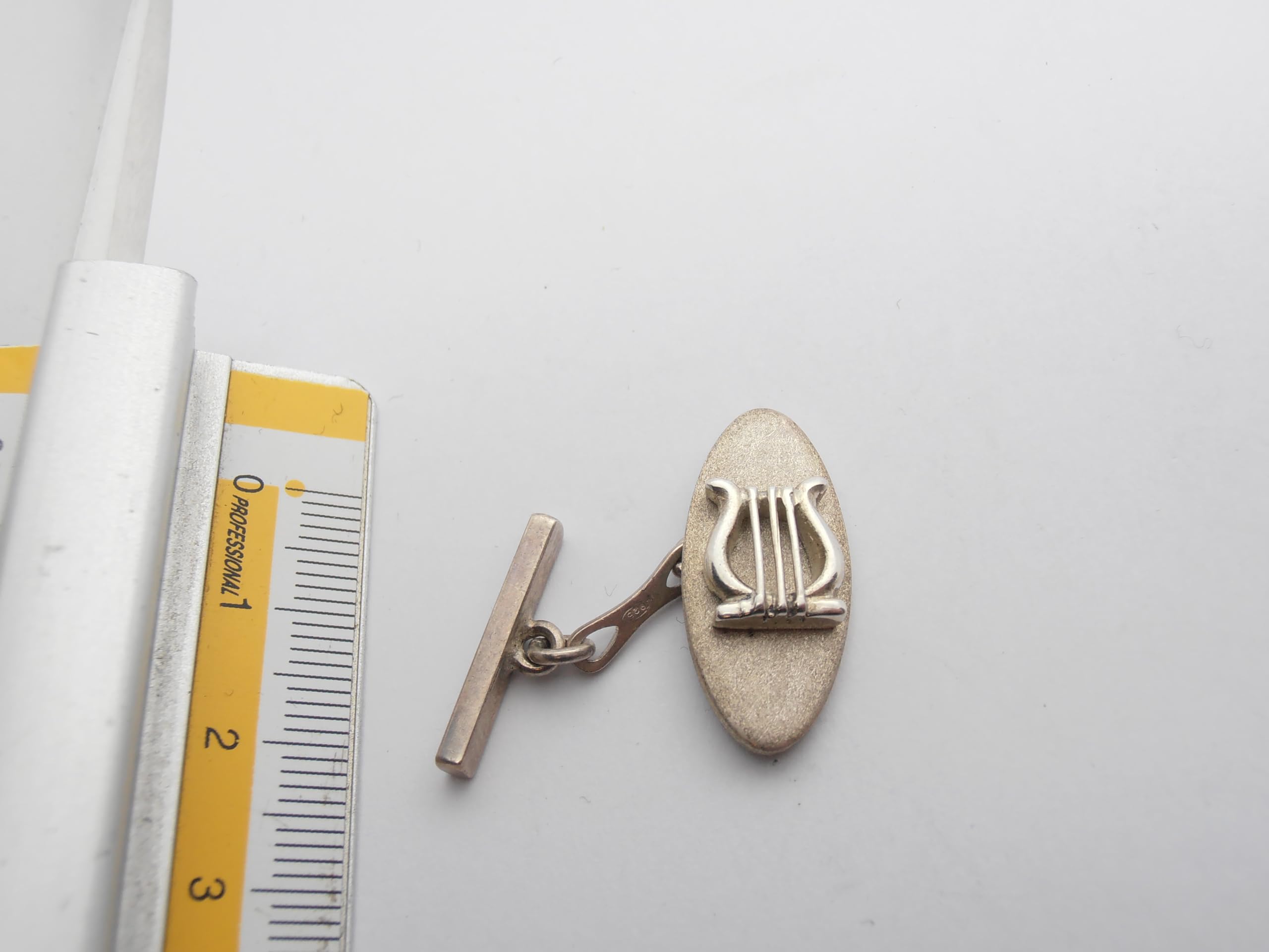 Cetra : Gemelli in Argento 925 - Lira - Musicista - Musica - Strumento Musicale