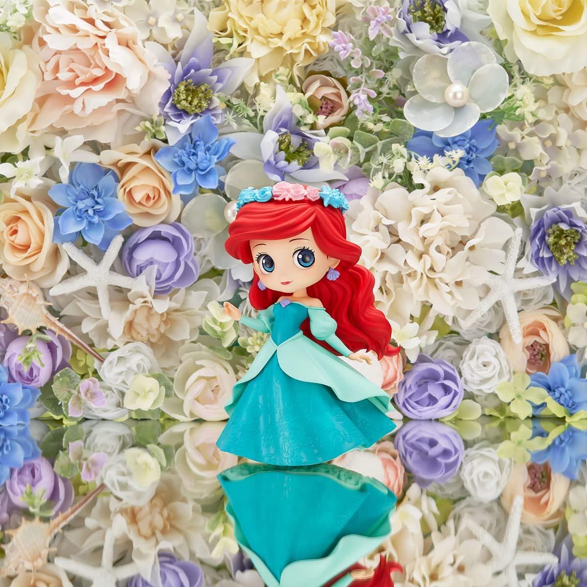 Banpresto - Disney Characters - Flower Style - Ariel (ver. A), Bandai Spirits Q Posket Figure