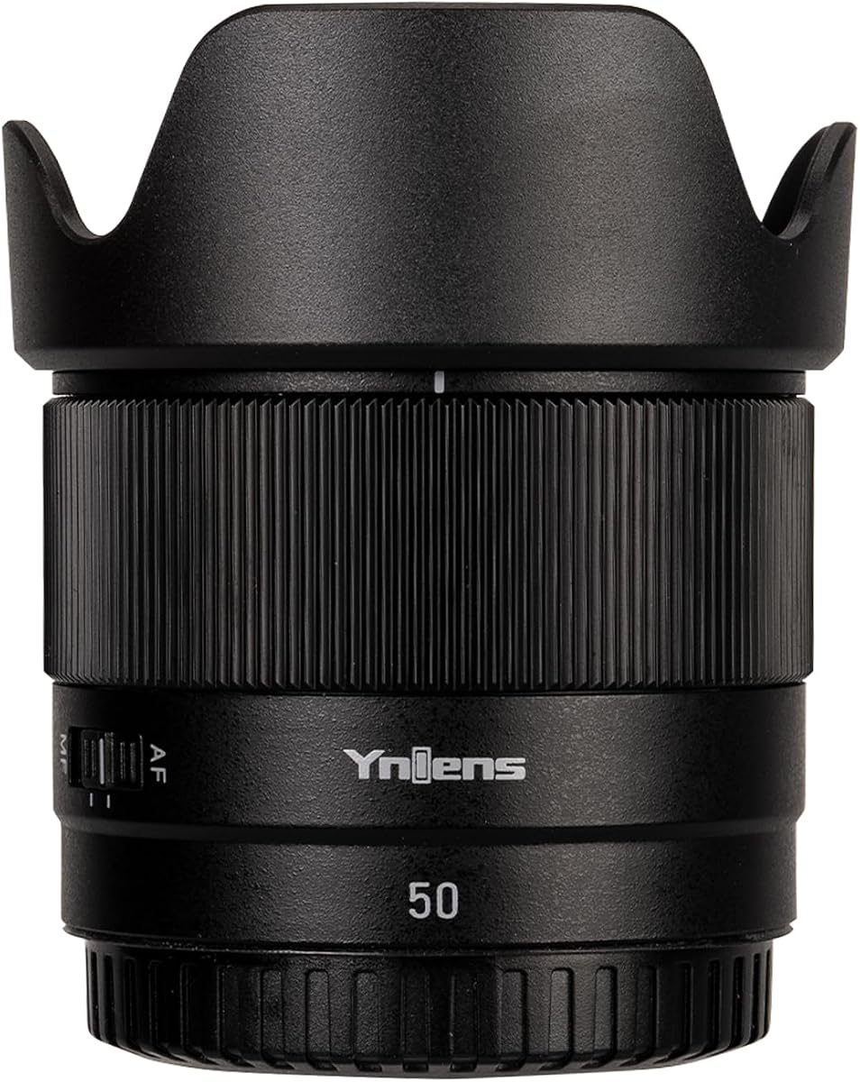 50mm F1.8 Lens for Sony E-Mount Cameras, APS-C Frame Auto Focus Standard Prime Lens for Sony E Mount Mirrorless Cameras (Black)