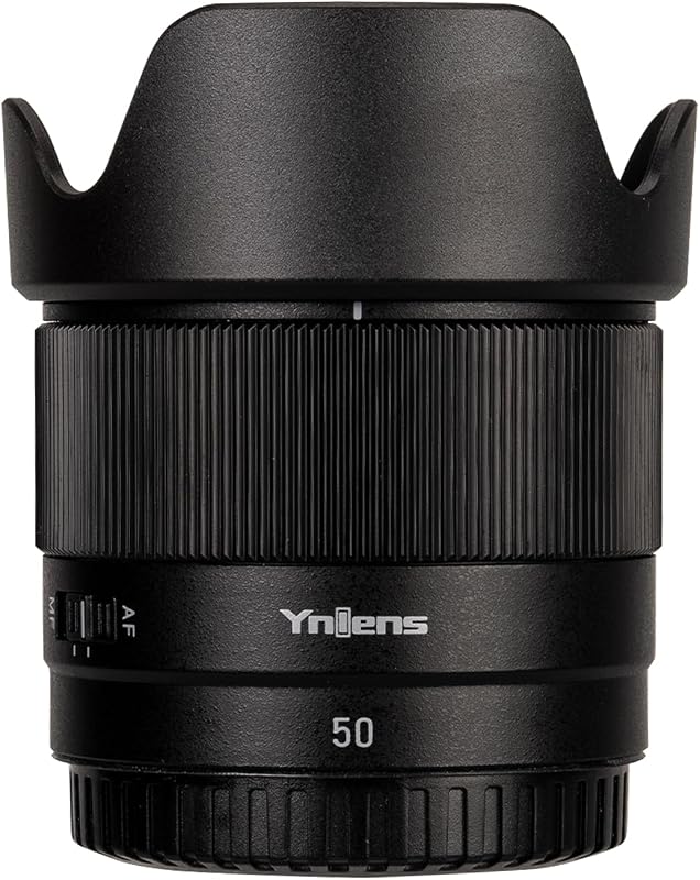 50mm F1.8 Lens for Sony E-Mount Cameras, APS-C Frame Auto Focus Standard Prime Lens for Sony E Mount Mirrorless Cameras (Black)