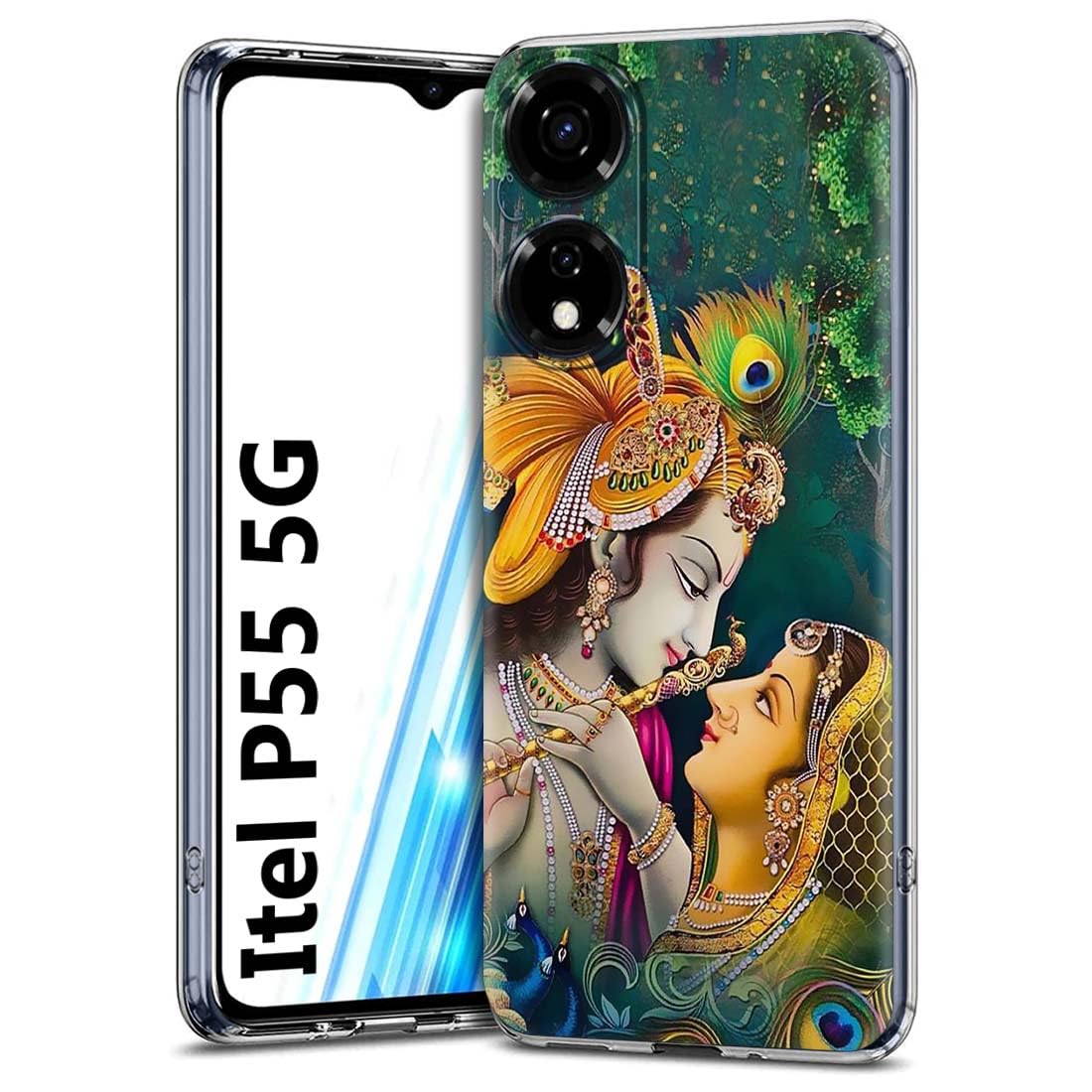 Fashionury Soft Silicon Slimfit Back Cover for itel P55 5G Stylish Printed Back Cover for itel P55 5G -D0005 (B0CLK5TDDH) Amazon Price History, Amazon Price Tracker