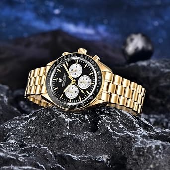 Pagani Design 1701 V6 Moon Wristwatch Men's Quartz Chronograph Watches Japan VK63 Movement Stainless Steel Waterproof Sports Watch