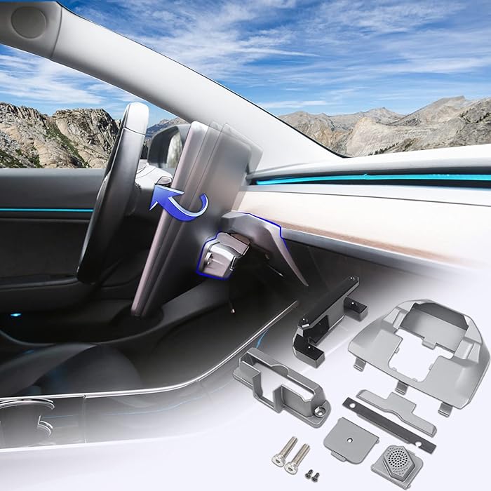 Buy Swiveling Screen Rotating Mount Kit Fit for Tesla Model 3 Model Y