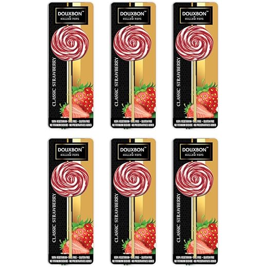 DOUXBON Mallow Pops Strawberry 15g