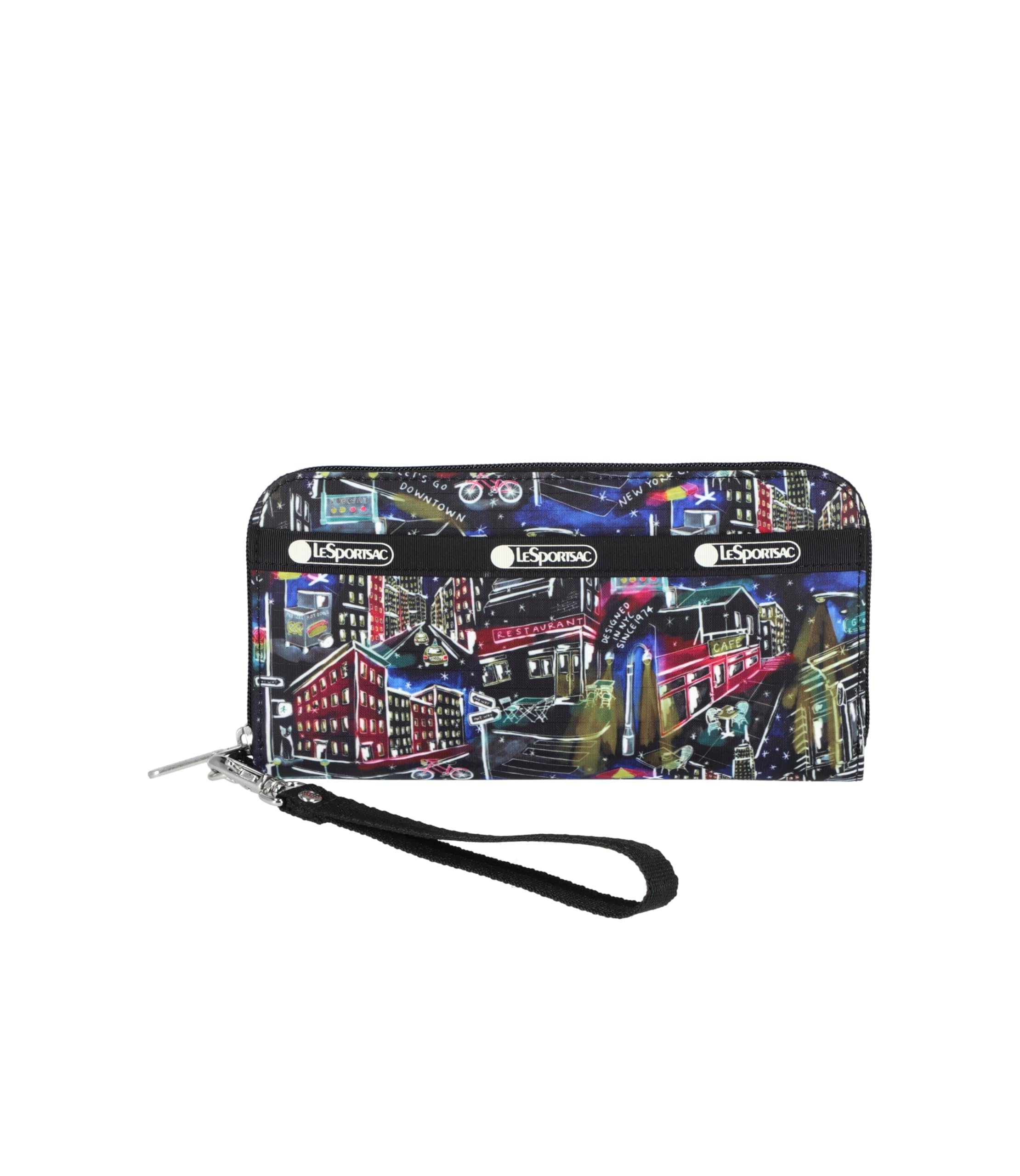 [レスポートサック] 【公式】ウォレット 財布 TECH WALLET WRISTLET/3462 レディース クラシックプー デニム - 1