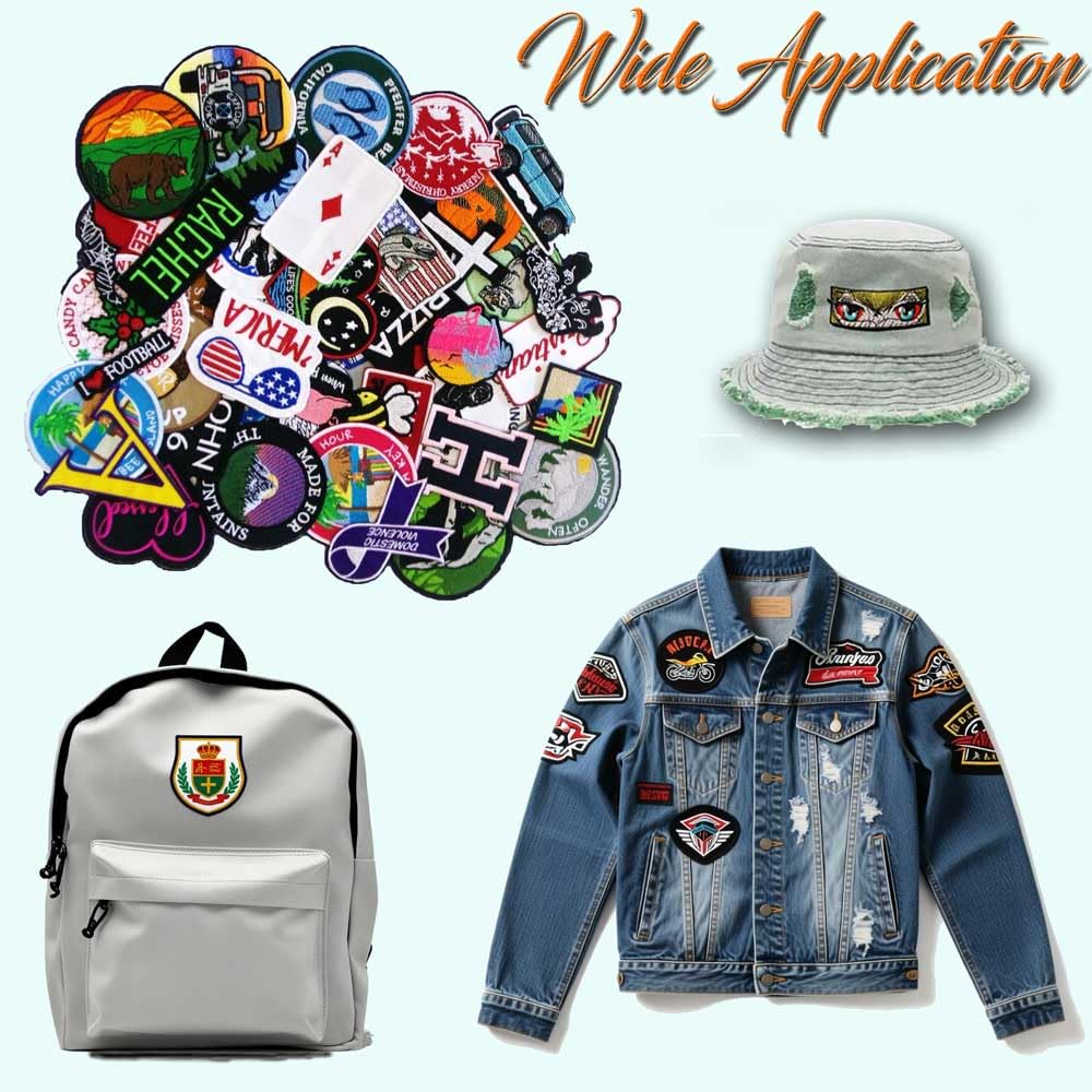30 Piezas de Parche Bordado Personalizado Diseño Personalizado Parche Decorativo para Sombreros, Mochilas, Jeans, Chaquetas, Ropa, Bolsos, Gorros, Chalecos, para Planchar o Coser (8 cm)