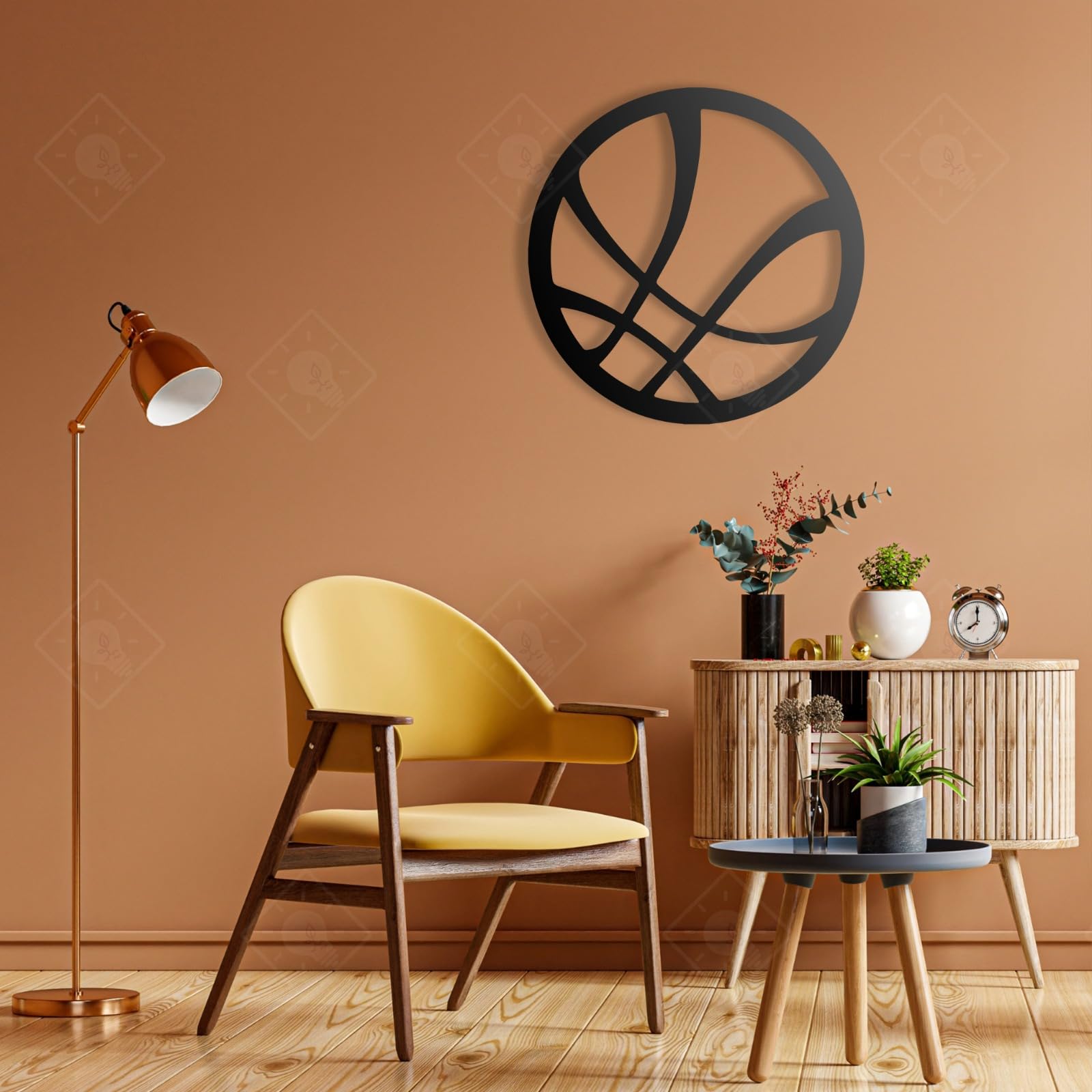 CreoNext | Doctor Strange Eye of Agamotto – Time Stone Symbol Metal Hanging Wall Decor Art | Item for Home Decor, Living Room, Office, Drawing Room, Hall Decoration | 46.2cm | Matte Black-image-40