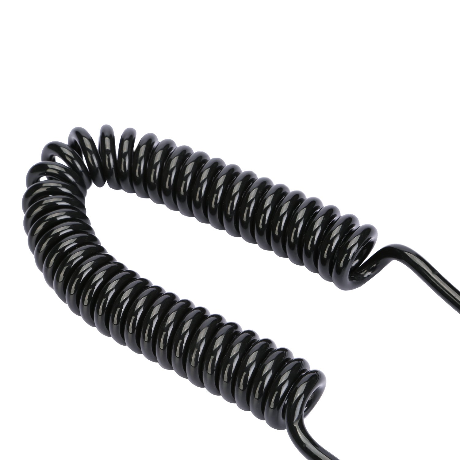 NONMON Leash da SUP Surf, 7mm 8mm 8 10 11 Piedi Lacci di Sicurezza da Tavola de Surf TPU Guinzaglio Regolabile Spirale, Cordone Forte Accessoro per Stand Up Paddle Board SUP Shortboard