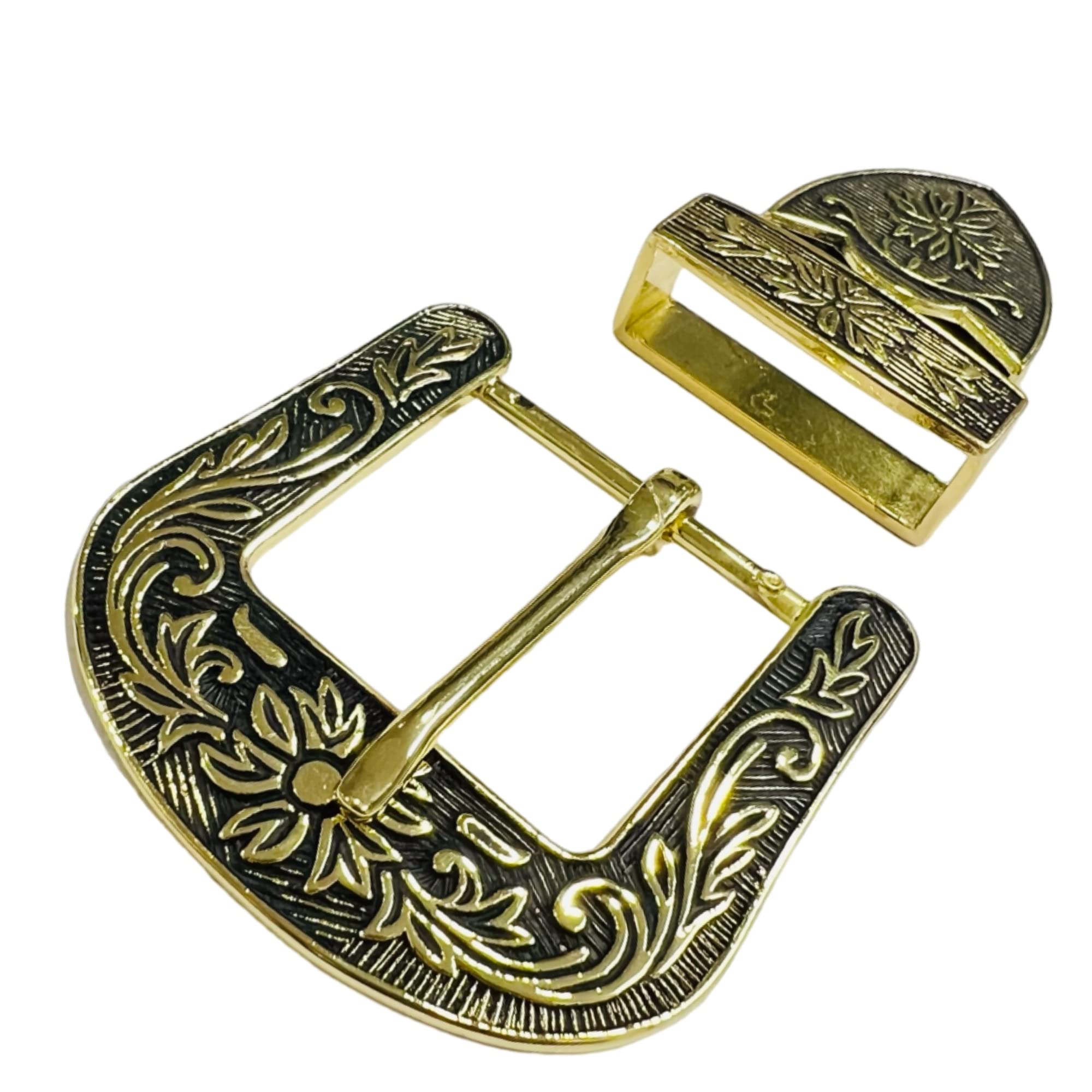 CBU 3 Piece Buckle Set New Buckle For Men (1.5",38mm) [BF-127]