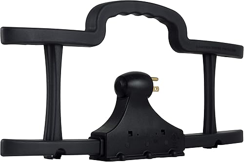 UltraPro, Negro, envoltura de cable de extensión, 3 tomas de tierra incluidas, para exteriores e interiores, resistente, certificación UL, 53158