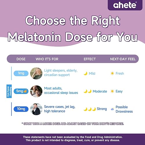 Miniatura 5 de Ahete Gomitas de melatonina de 5 mg para adultos, ayuda para dormir con sabor a frambuesa, sin azúcar, 120 gomitas, suministro para 120 días