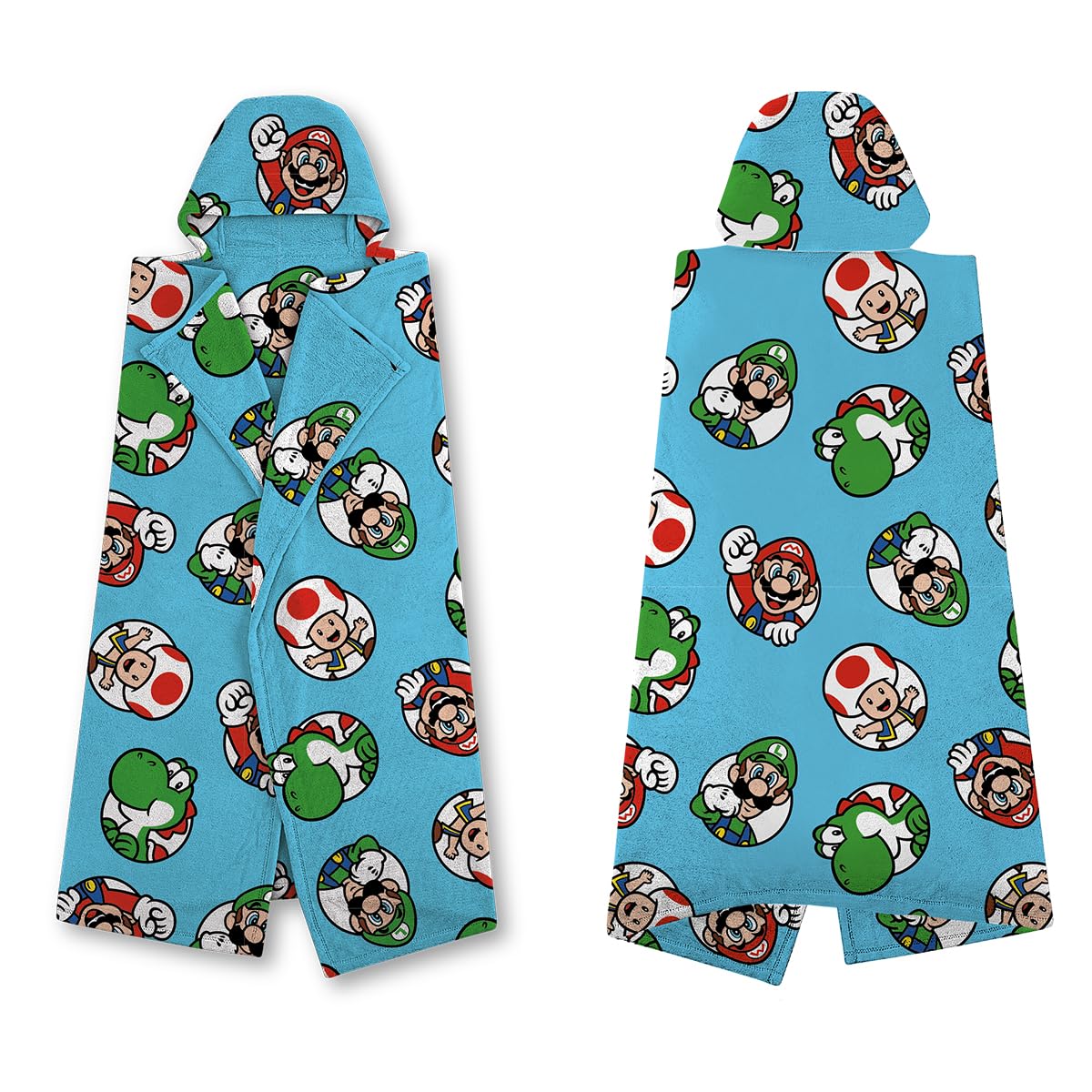  Kids Hooded Blanket Nintendo - 100x120cm