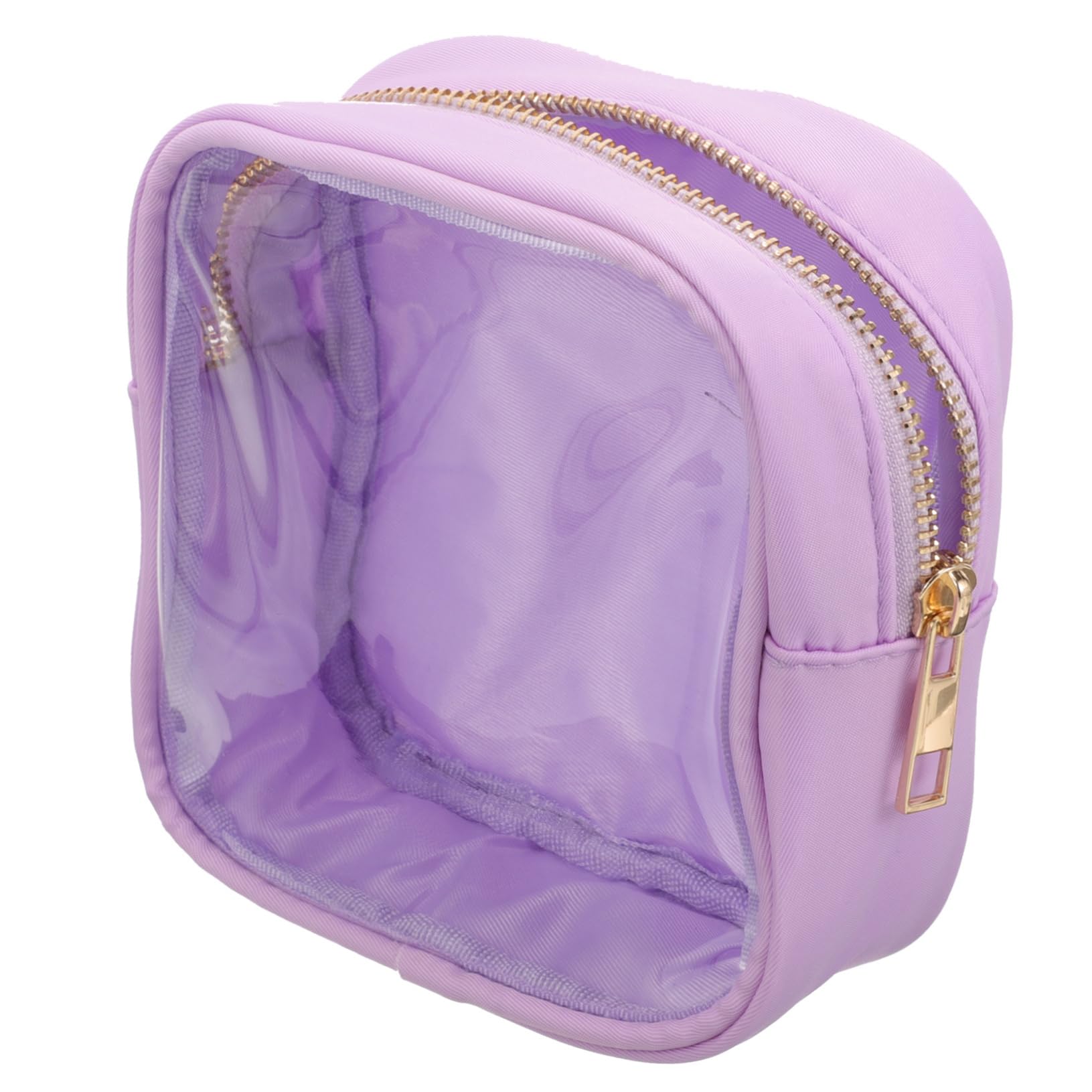 5pezzi Borsa Cosmetica Trasparente Portatile Per Viaggi Organizer Makeup Con Chiusura Cerniera Ampio Spazio Per Toilette e Accessori Design Compatto e Funzionale Per Lipstick e